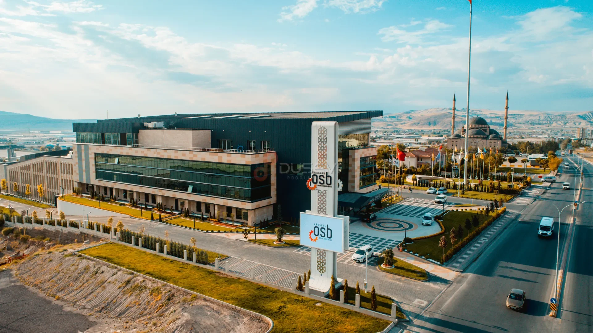 Kayseri Organize Sanayi Bölgesi (OSB) - Endüstriyel Tesis Drone Çekimleri
