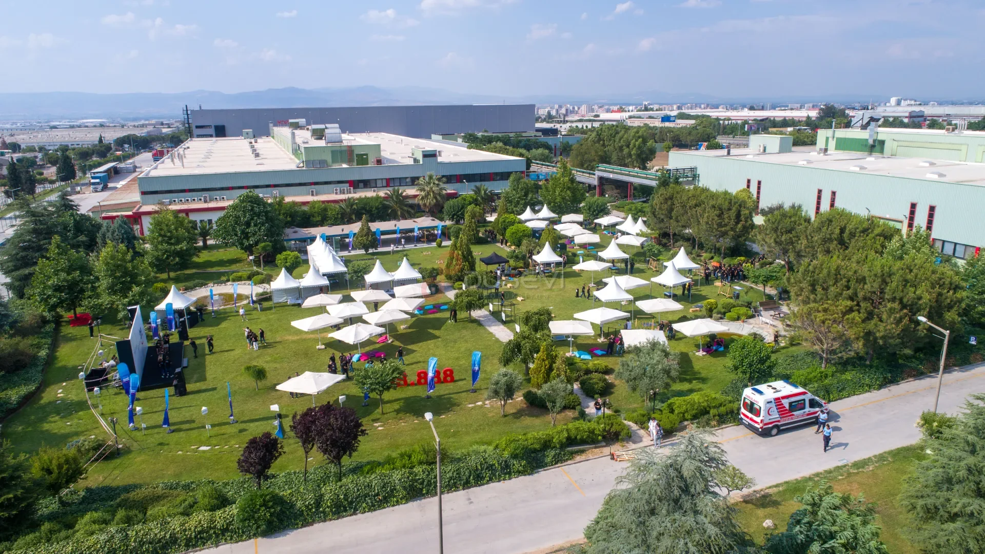 Manisa OSB Endüstriyel Tesis Etkinlik ve Drone Çekimi