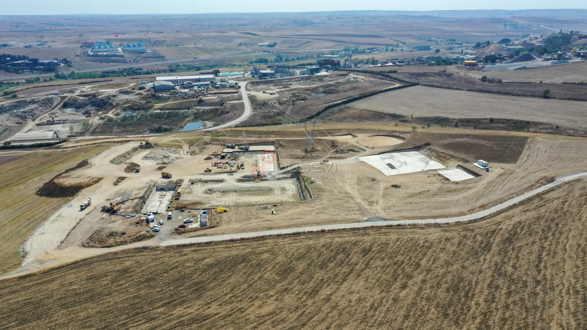 Çorlu Fabrika Şantiyesi Temel Atma Töreni ve Drone Çekimi