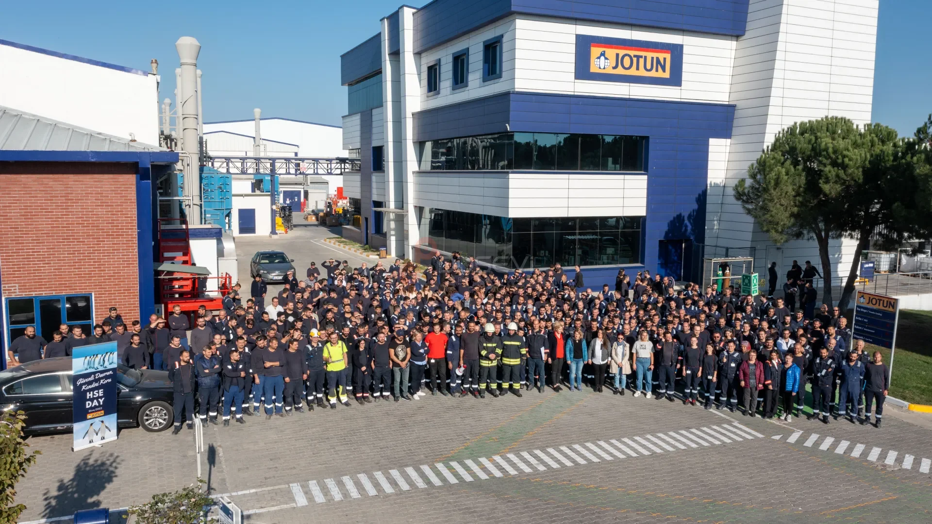Jotun Boya Çerkezköy Fabrikası İş Güvenliği Etkinliği ve Kurumsal Saha Prodüksiyonu