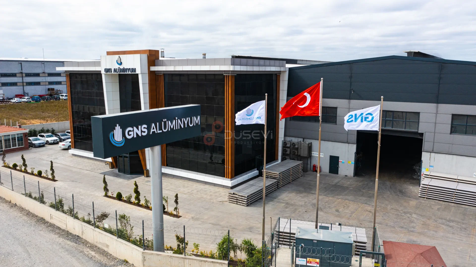 NS Alüminyum Velimeşe OSB Fabrikası - Profesyonel Drone Çekimi ve Endüstriyel Prodüksiyon