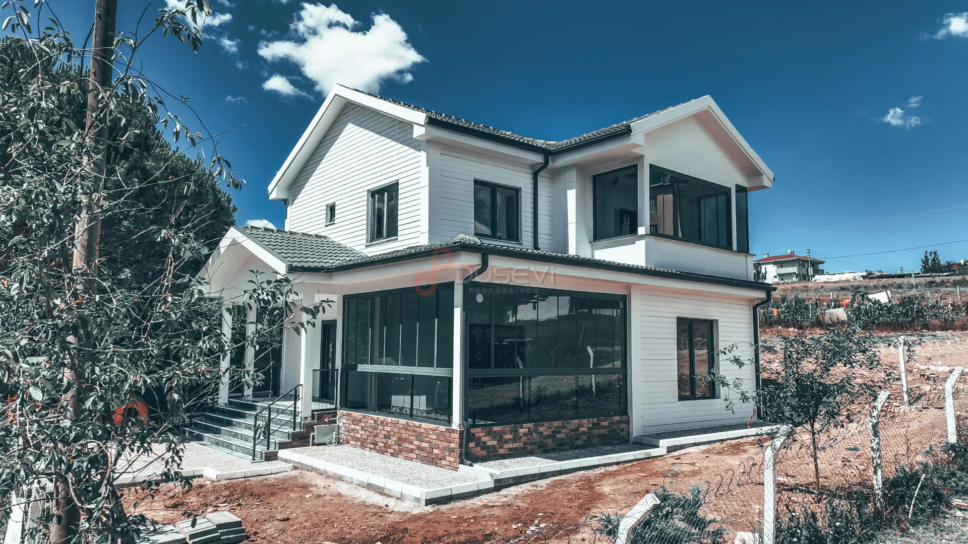 Tekirdağ Profesyonel İnşaat, Villa ve Bina Projeleri Drone Çekimi ve Tanıtımı