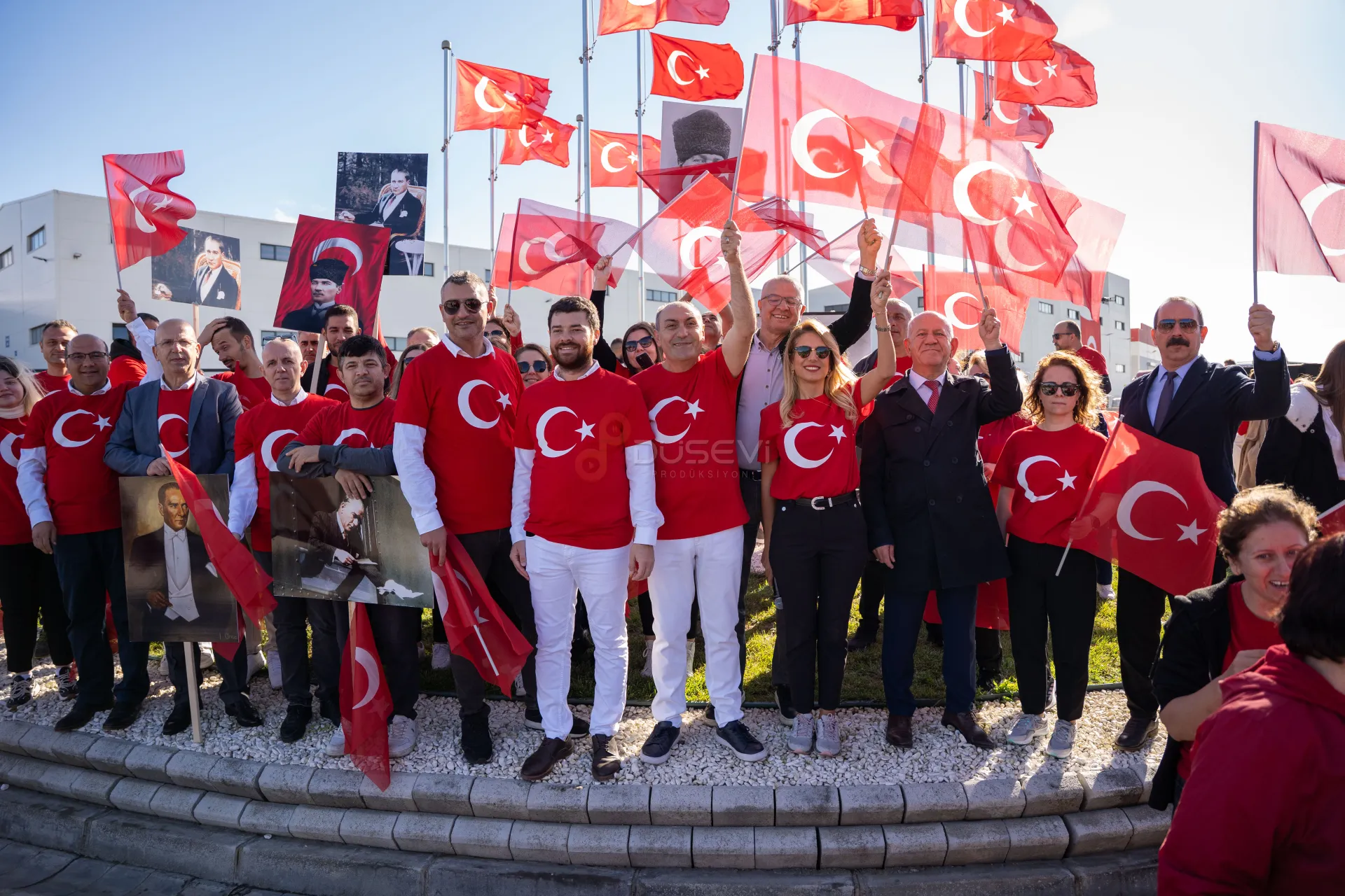 Avrupa Serbest Bölgesi (ASB) 29 Ekim Cumhuriyet Bayramı Görkemli Kutlamaları: Drone ve Etkinlik Prodüksiyonu