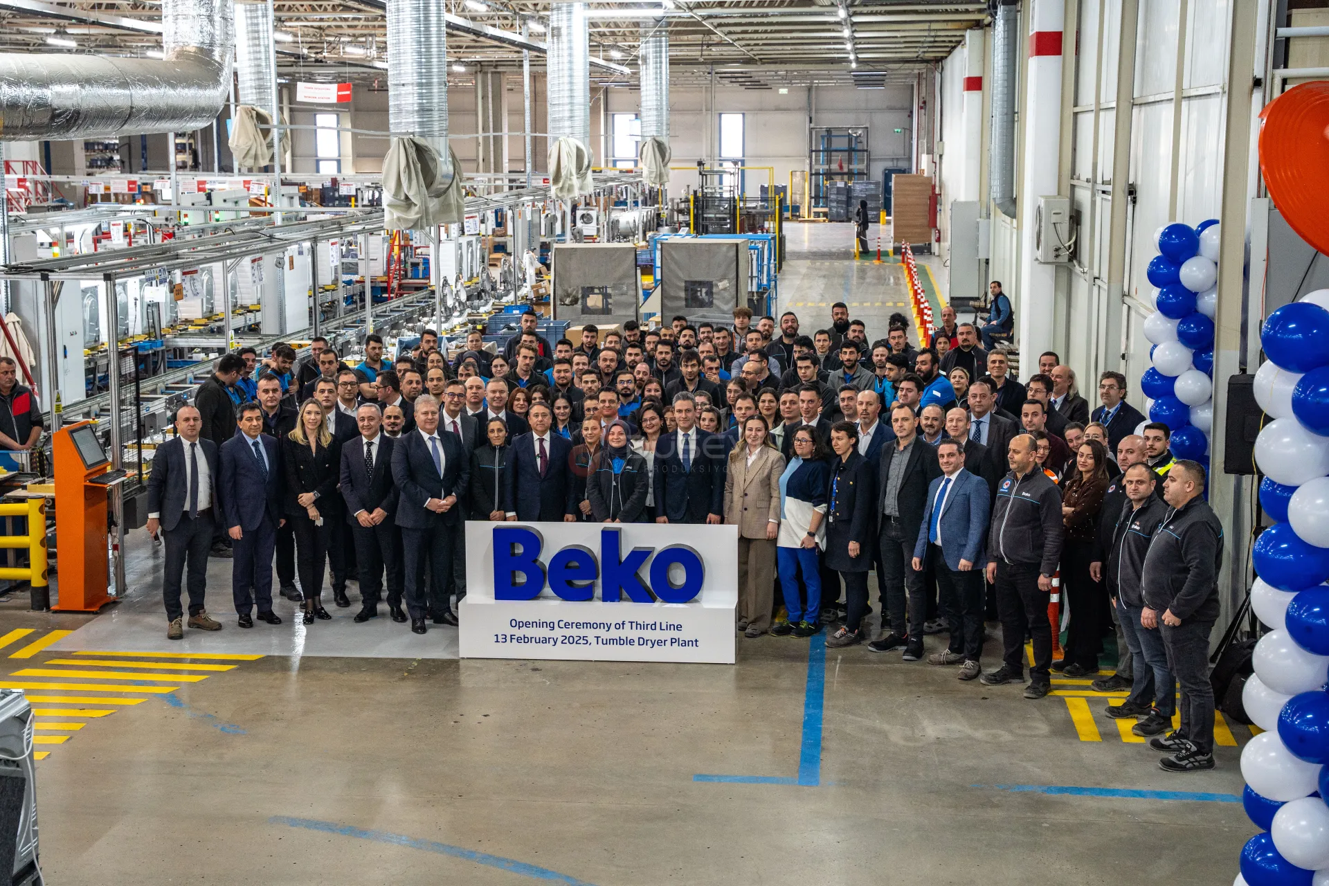 Beko Yeni Üretim Hattı Açılış Organizasyonu: Profesyonel Endüstriyel Prodüksiyon ve Lansman Çekimleri