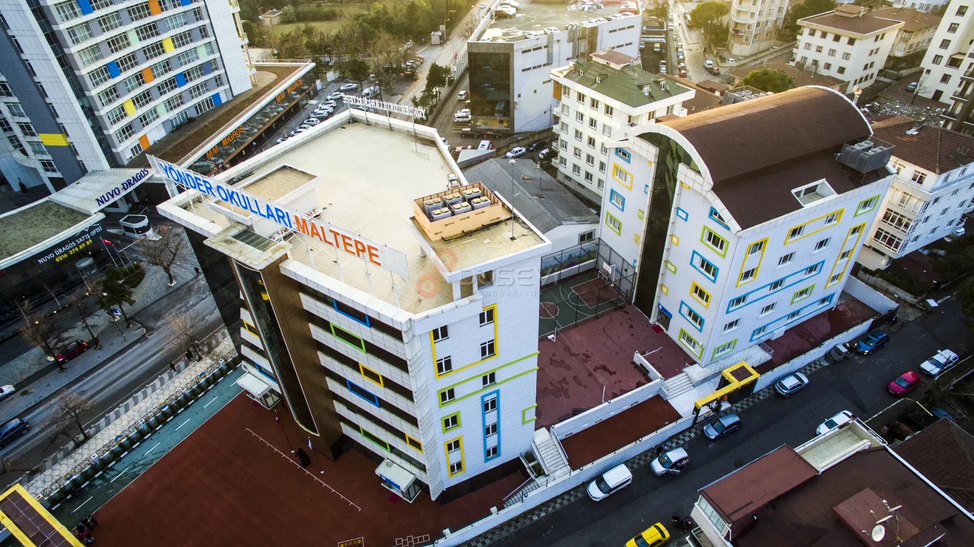 Yönder Okulları Maltepe Kampüsü - Drone Havadan Görüntüleme - 2