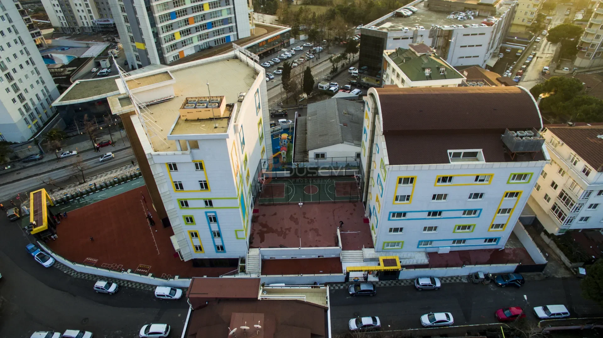 Yönder Okulları Maltepe Kampüsü - Drone Havadan Görüntüleme - 3