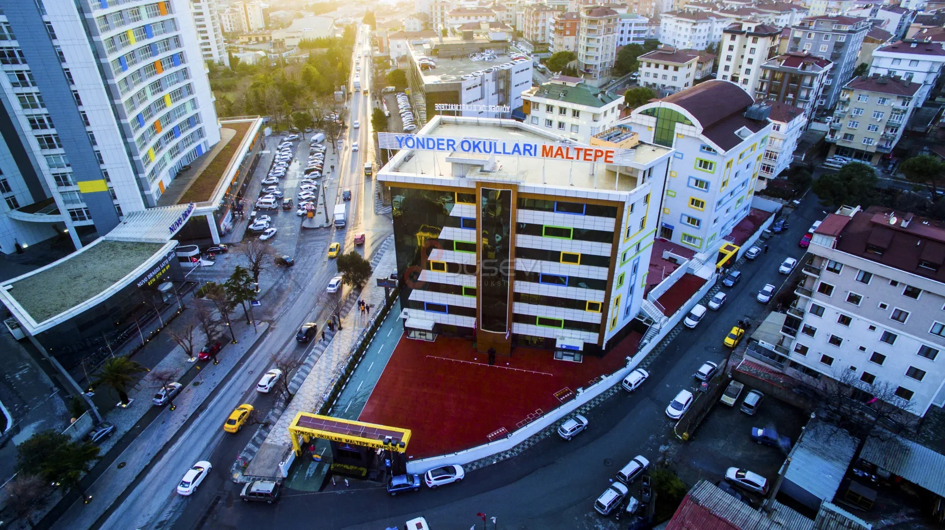 Yönder Okulları Maltepe Kampüsü - Drone Havadan Görüntüleme - 5