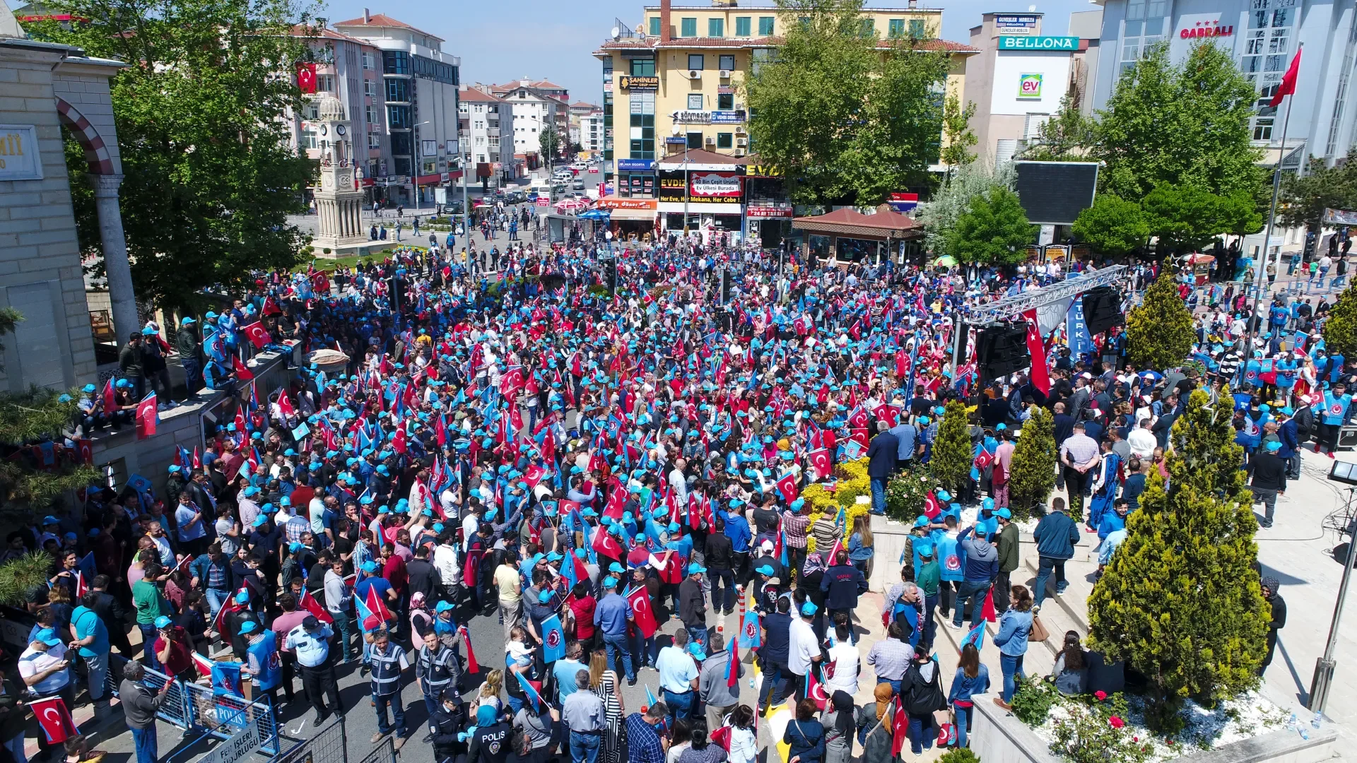 Türk Metal Sendikası Çerkezköy Meydan Eylemi - Drone ve Kamera Çekimi - 3