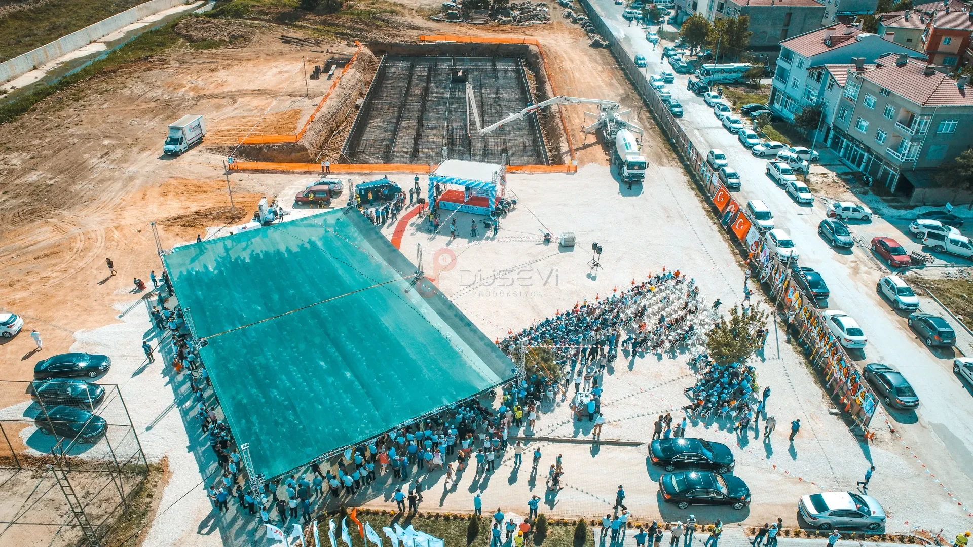 Hattuşa Termal Tesisleri Saray Açılış Töreni - Drone Havadan Görüntüleme - 3