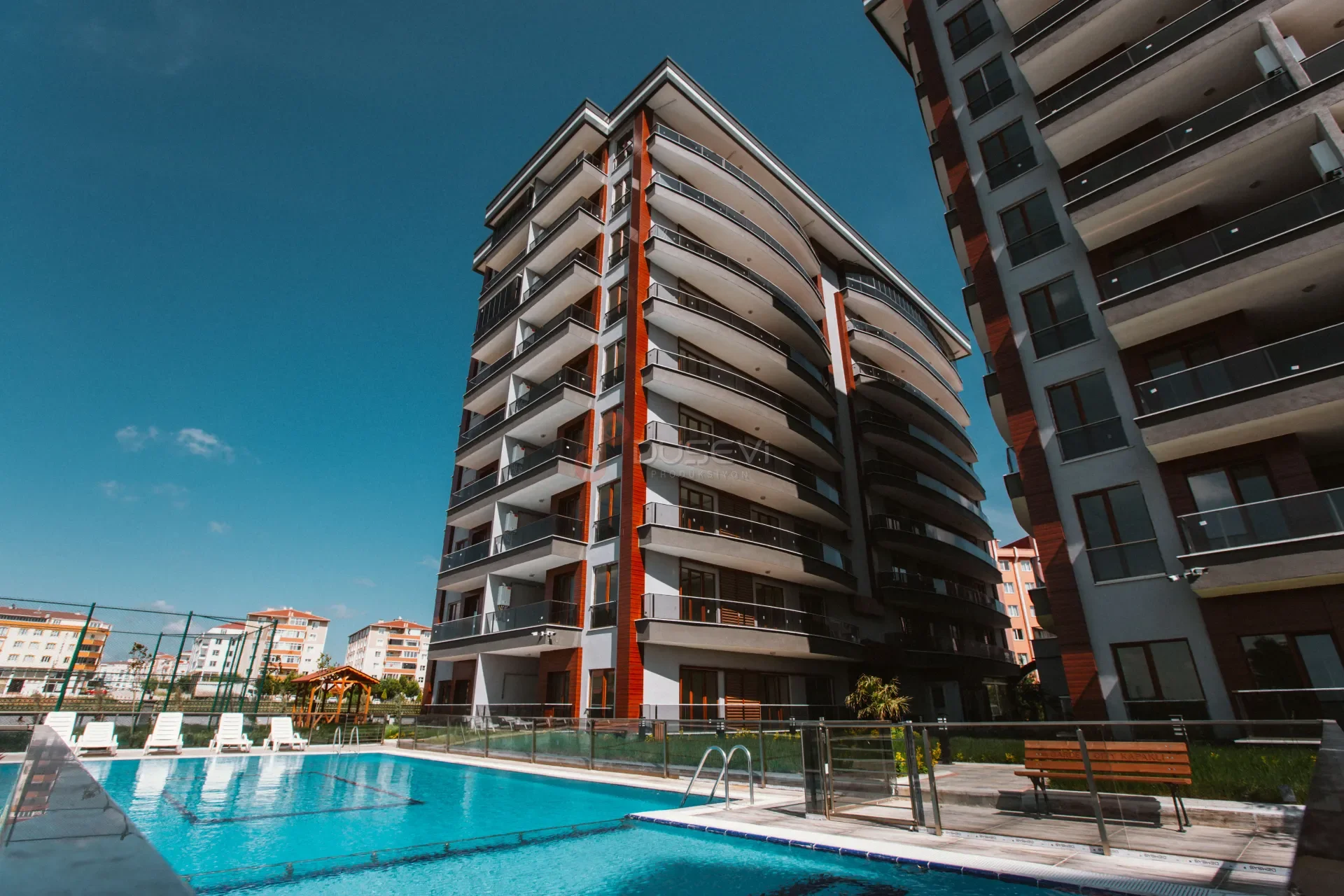 Garden City Kapaklı 2 Blok İnşaat Projesi - Drone Fotoğraf Çekimi