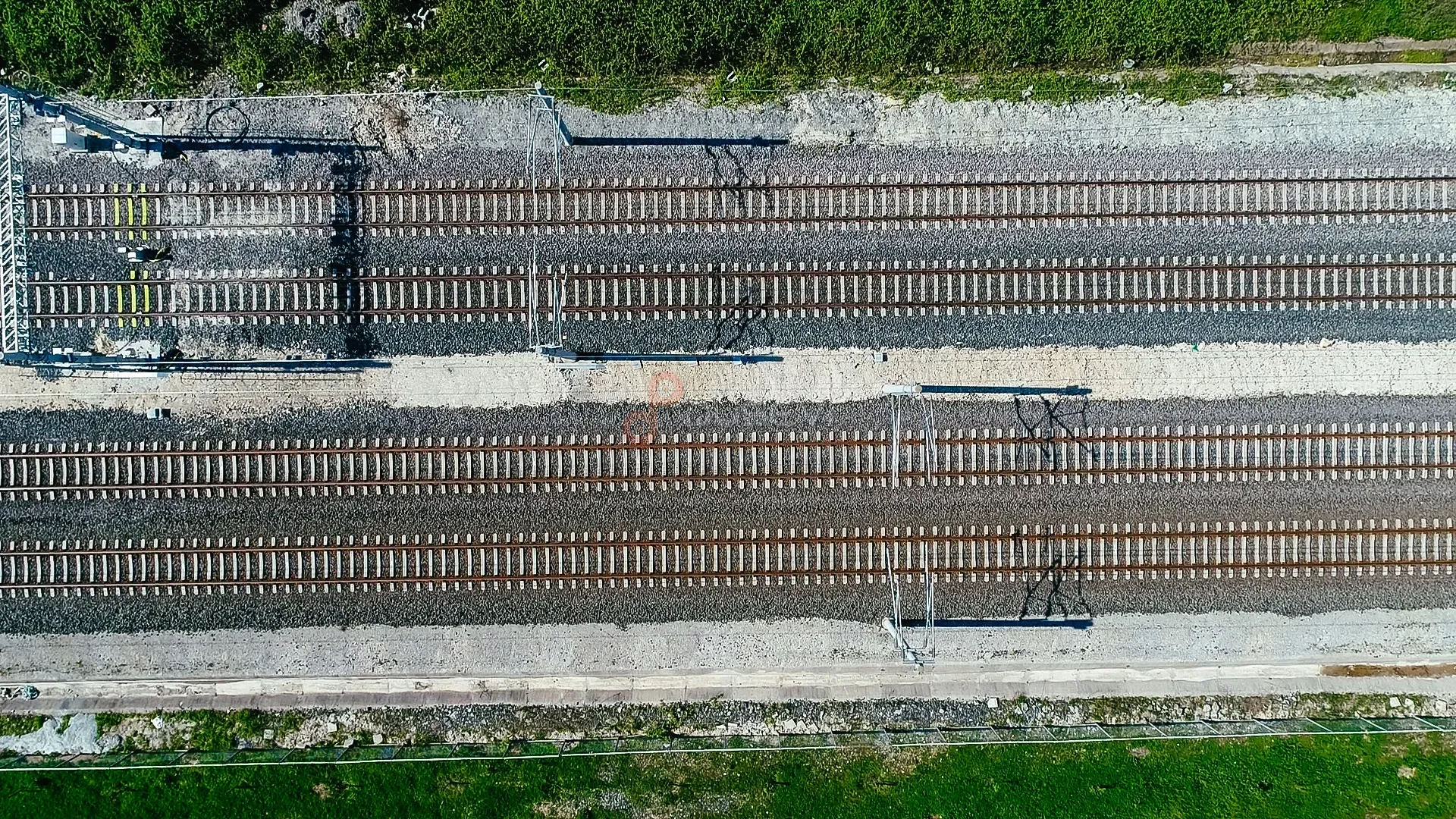 Köşeköy Tren İstasyonu Gabari Taşkın Sensör Sistemleri - Drone Görüntüleme - 2