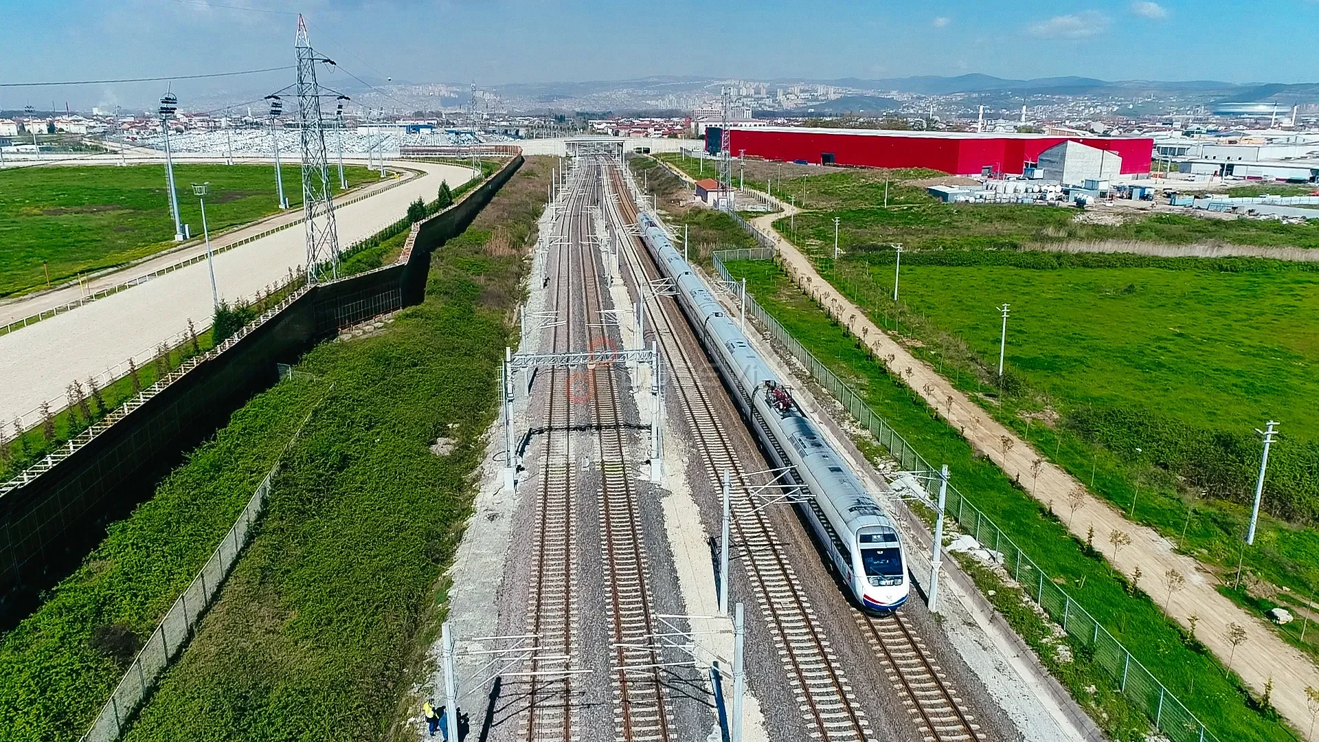 Köşeköy Tren İstasyonu Gabari Taşkın Sensör Sistemleri - Drone Görüntüleme - 7