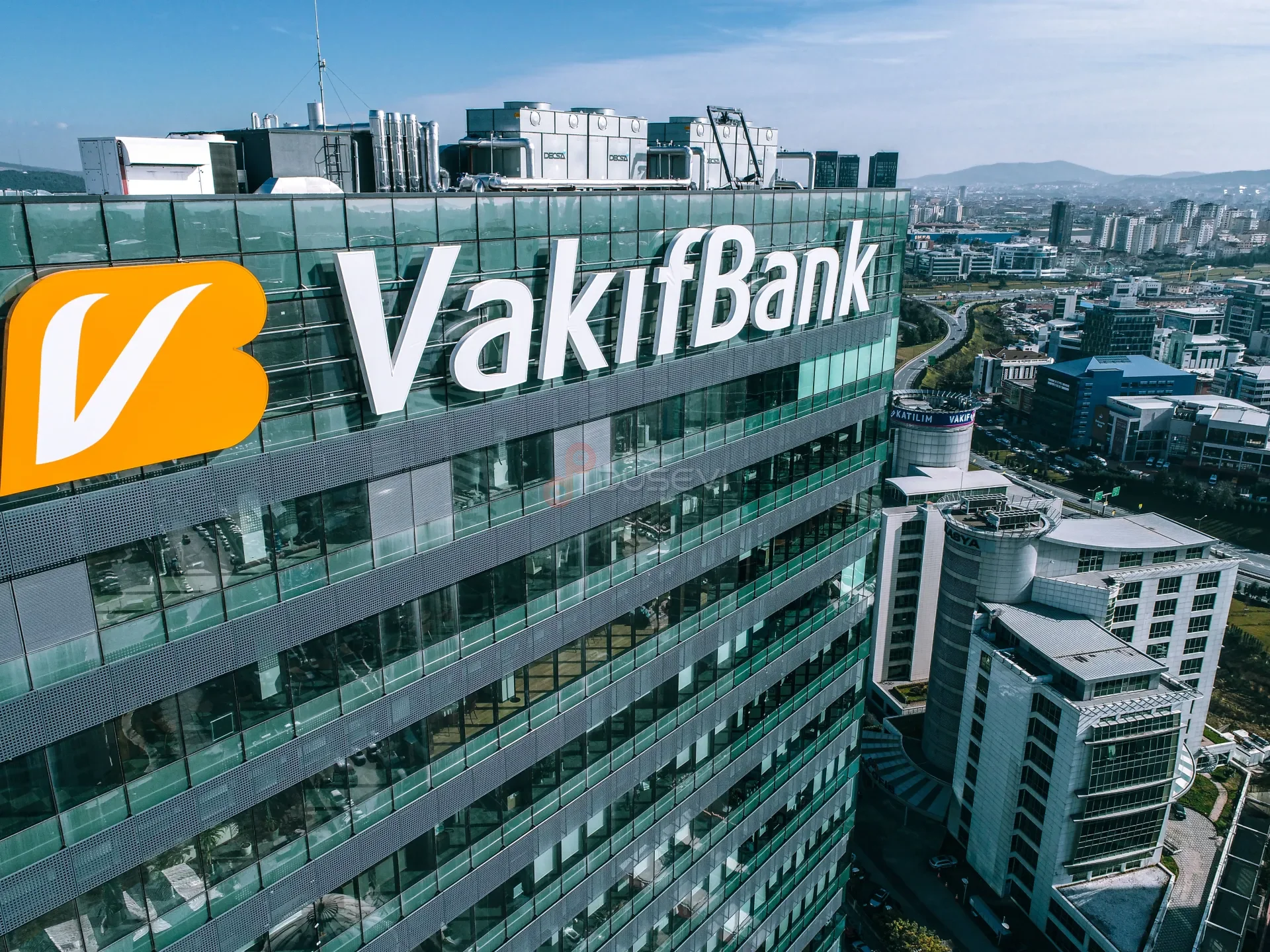 Vakıfbank Genel Merkez Binası - Profesyonel Mimari Drone Çekimi - 9