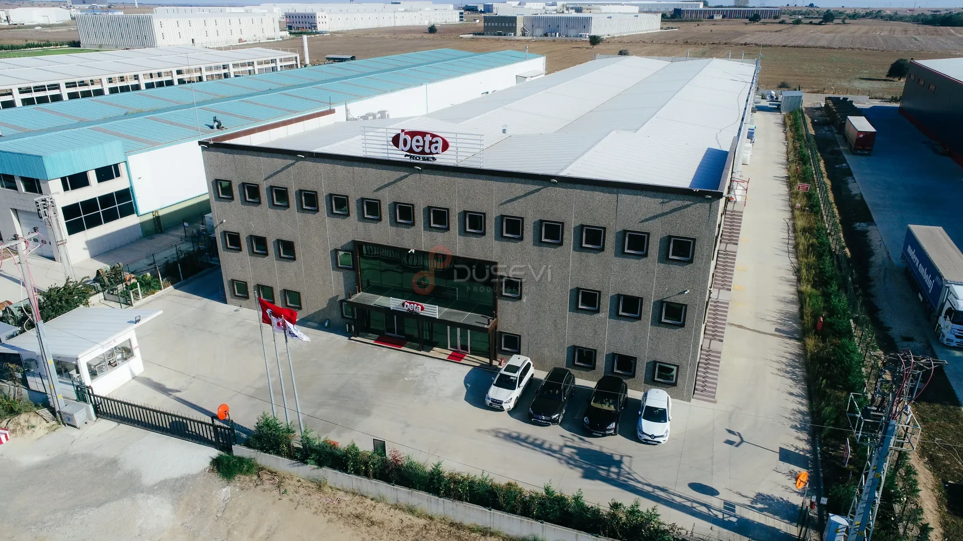 Veliköy OSB Endüstriyel Tesis ve Fabrika Drone Çekimi - 7