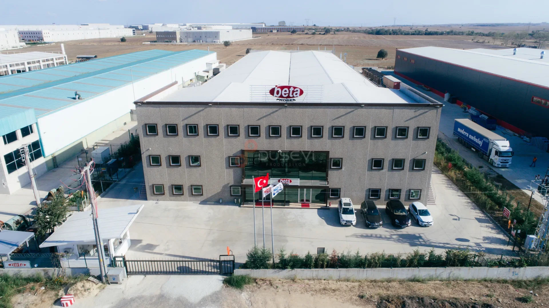 Veliköy OSB Endüstriyel Tesis ve Fabrika Drone Çekimi - 8