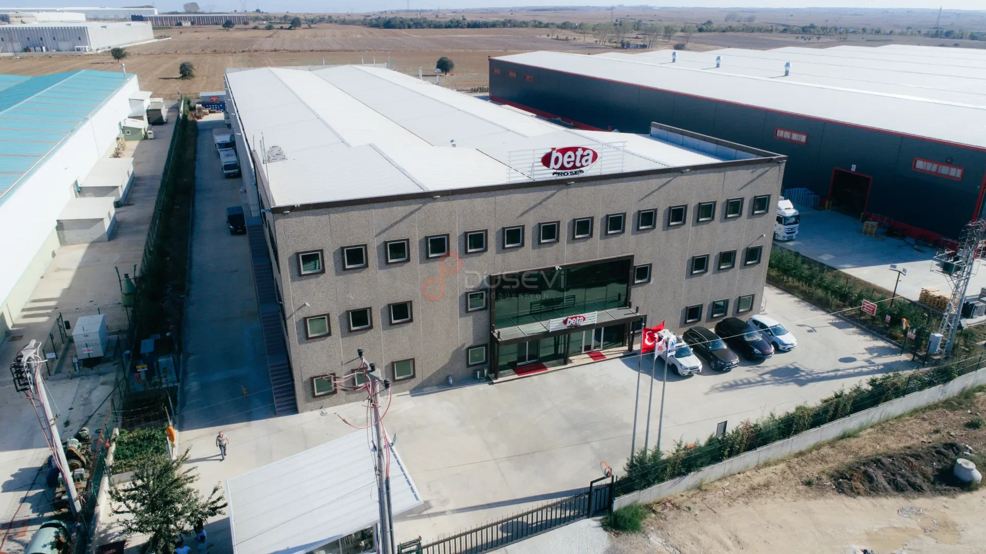 Veliköy OSB Endüstriyel Tesis ve Fabrika Drone Çekimi - 11