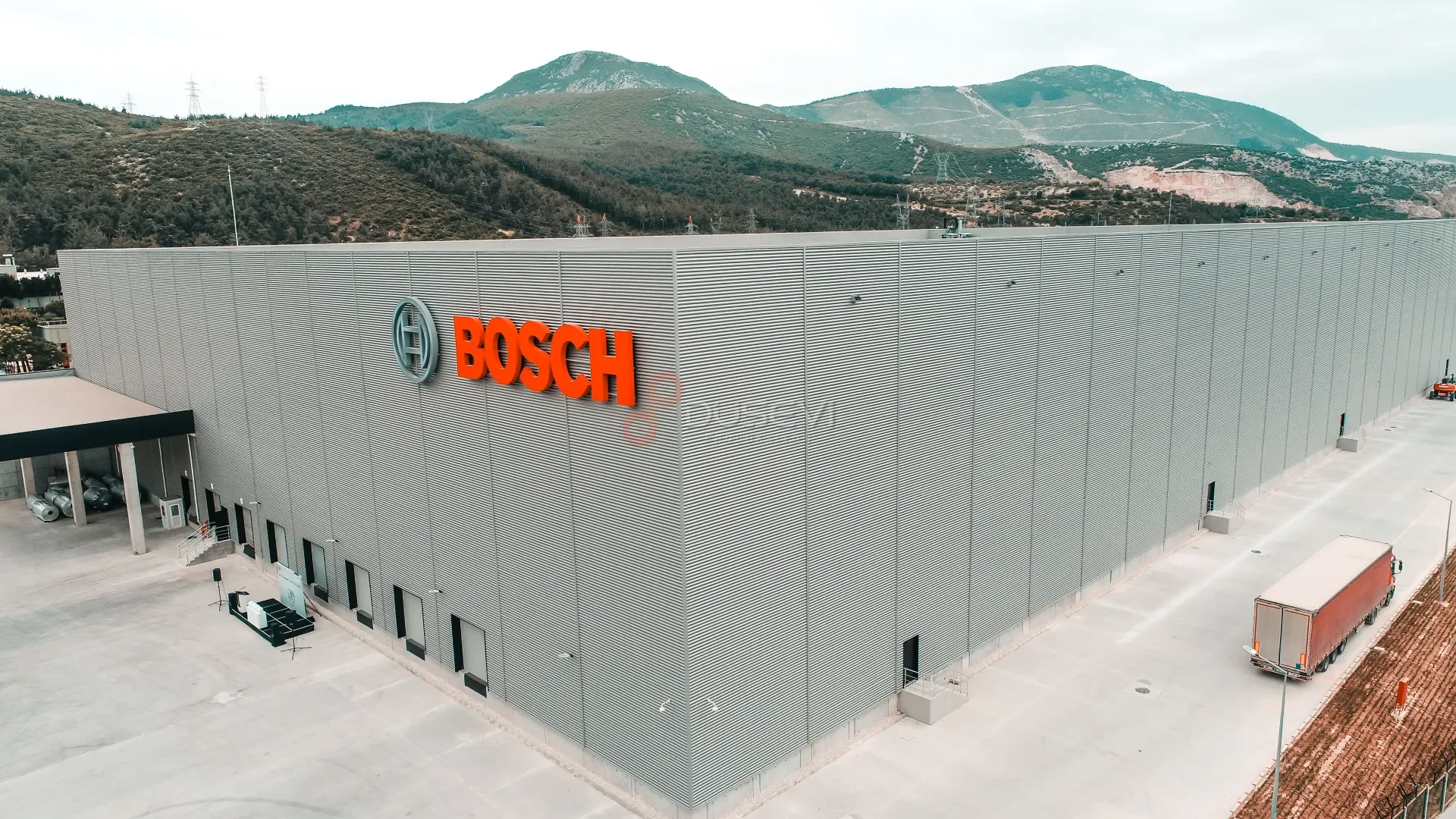 Manisa OSB Endüstriyel Tesis ve Fabrika Drone Çekimi - 4