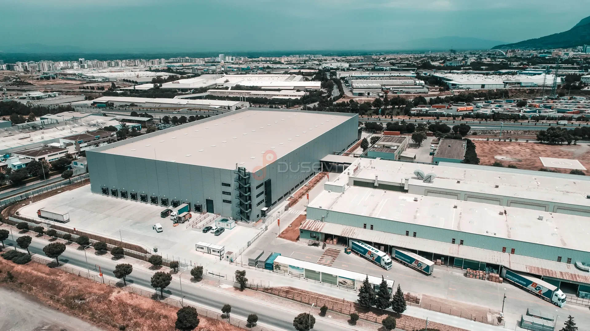 Manisa OSB Endüstriyel Tesis ve Fabrika Drone Çekimi - 10