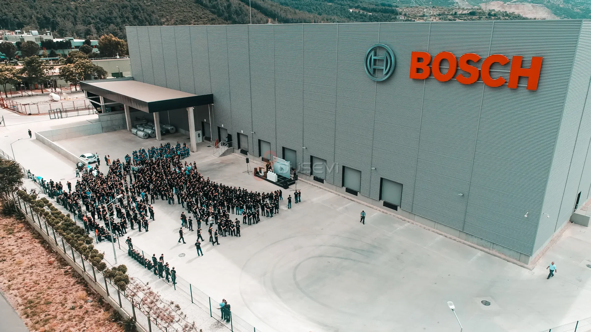 Manisa OSB Endüstriyel Tesis ve Fabrika Drone Çekimi - 12