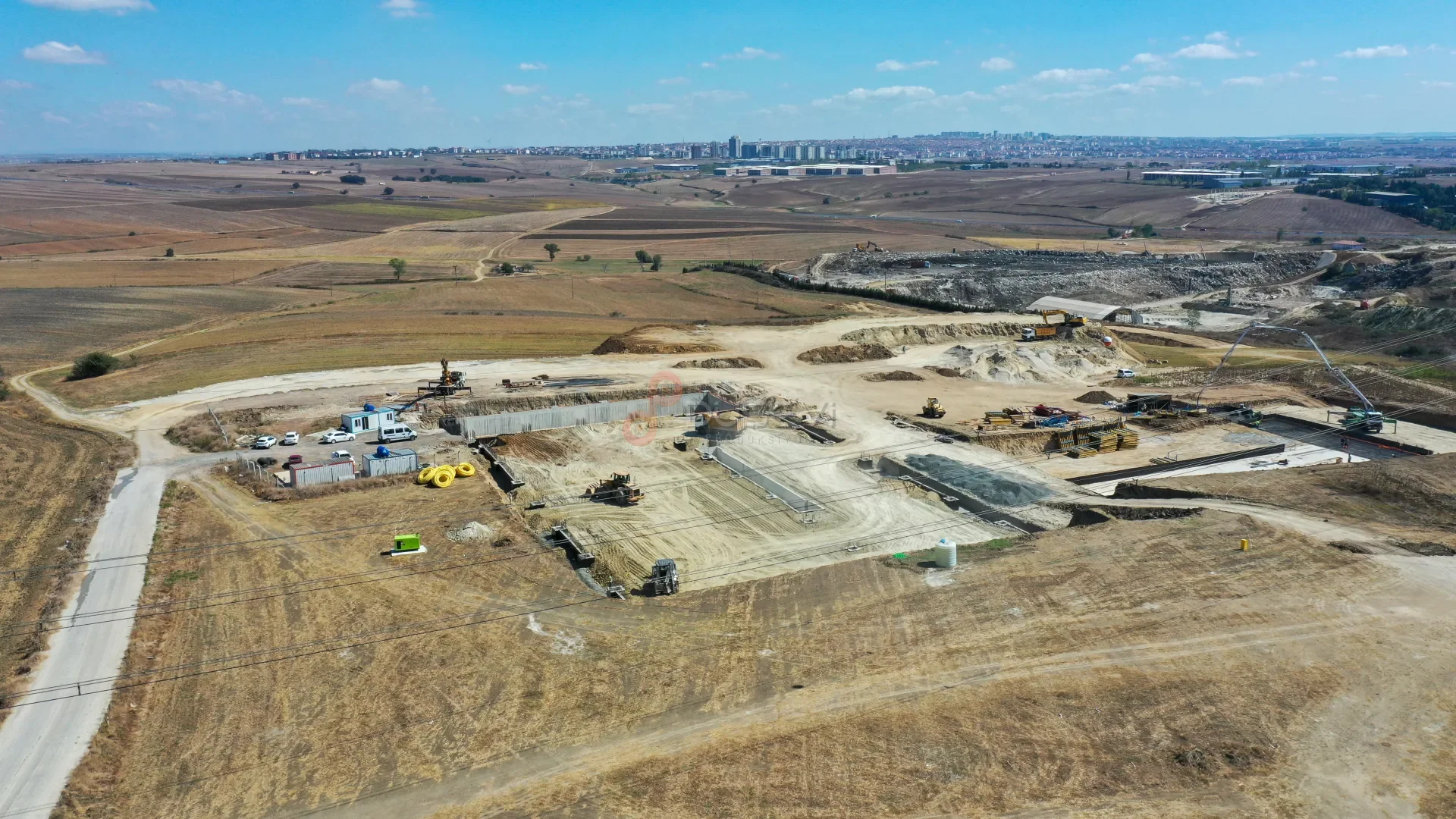 Çorlu Fabrika Şantiyesi Temel Atma Töreni ve Drone Çekimi - 5
