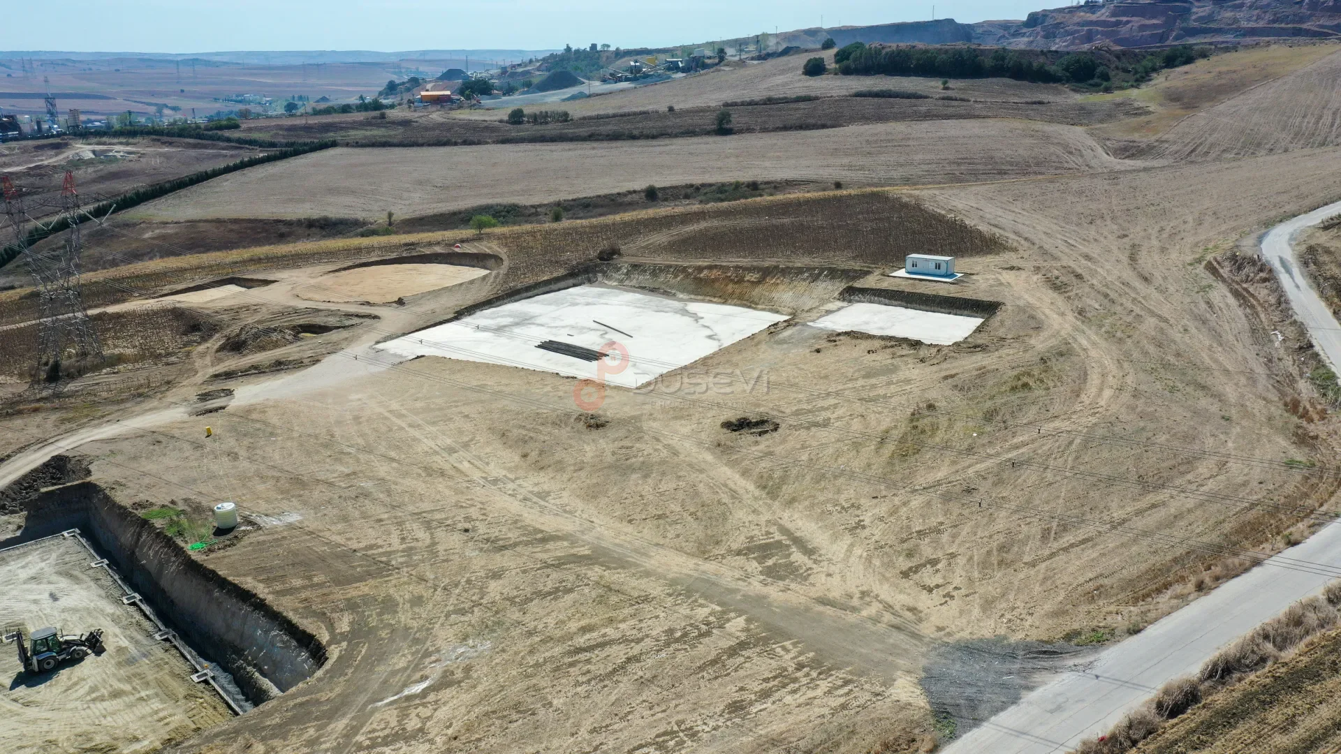Çorlu Fabrika Şantiyesi Temel Atma Töreni ve Drone Çekimi - 6