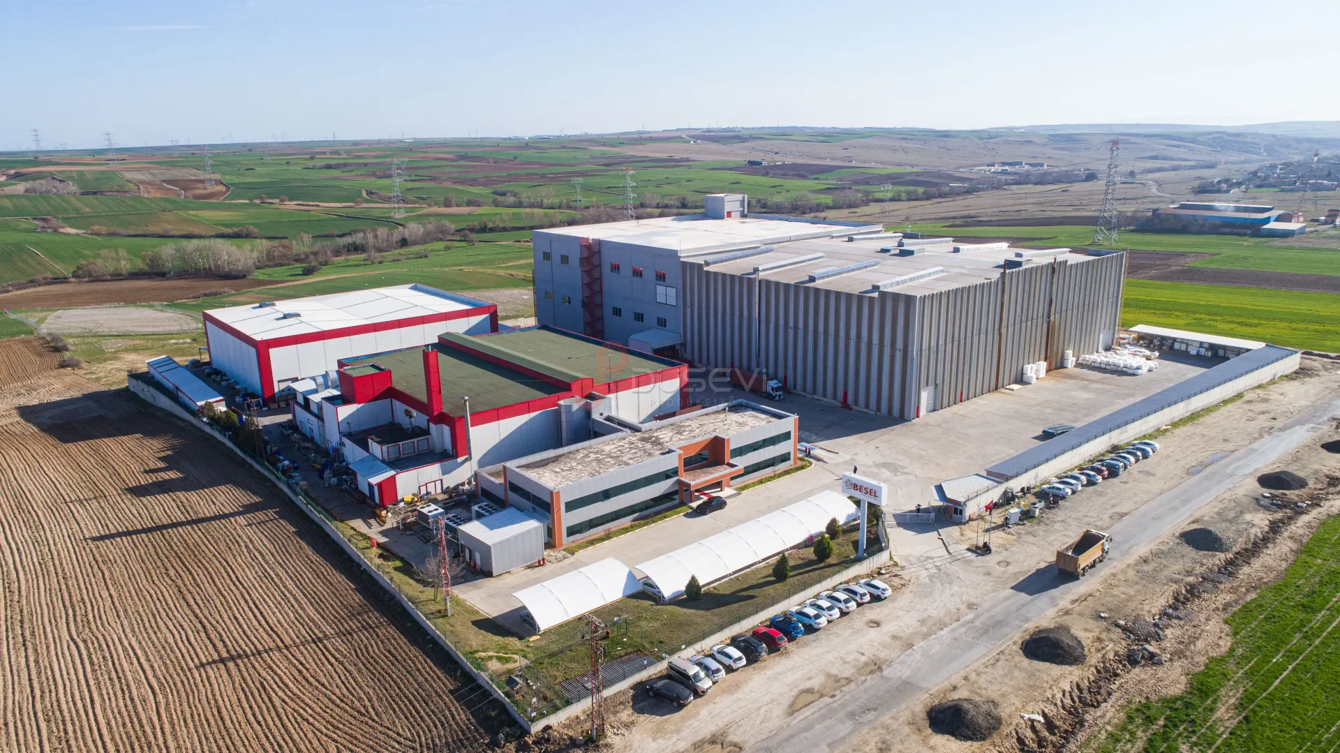 Çorlu Endüstriyel Tesis ve Fabrika Drone Çekimi - 3