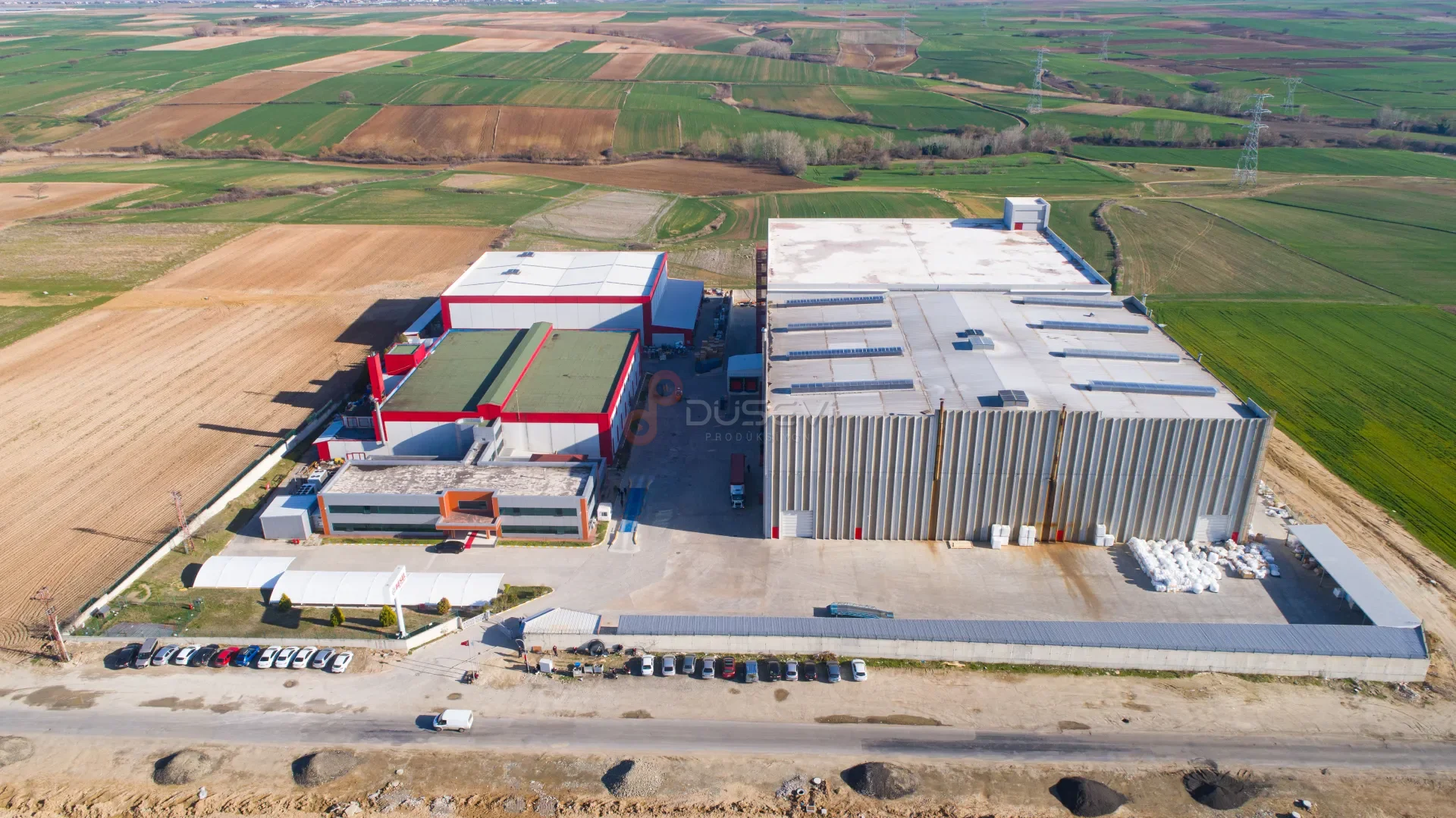 Çorlu Endüstriyel Tesis ve Fabrika Drone Çekimi - 4