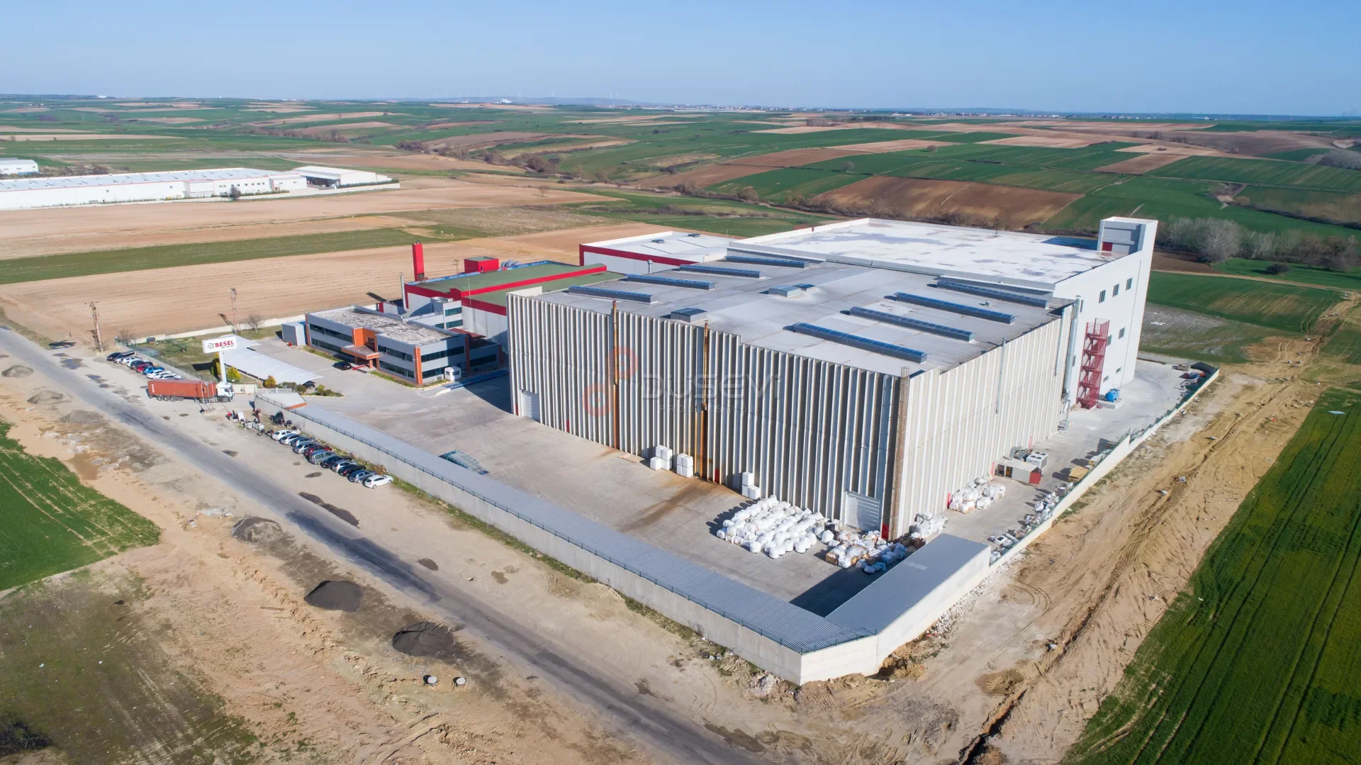 Çorlu Endüstriyel Tesis ve Fabrika Drone Çekimi - 6