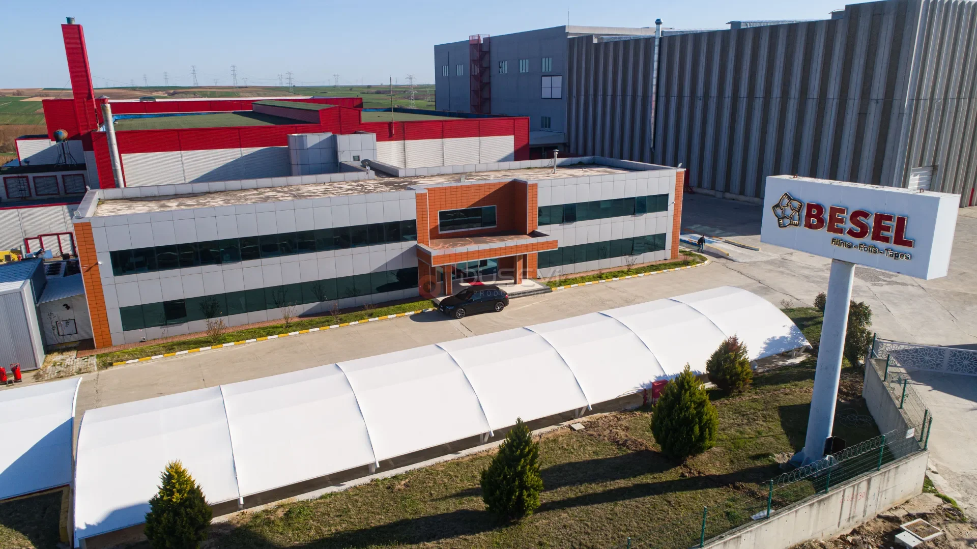 Çorlu Endüstriyel Tesis ve Fabrika Drone Çekimi - 7