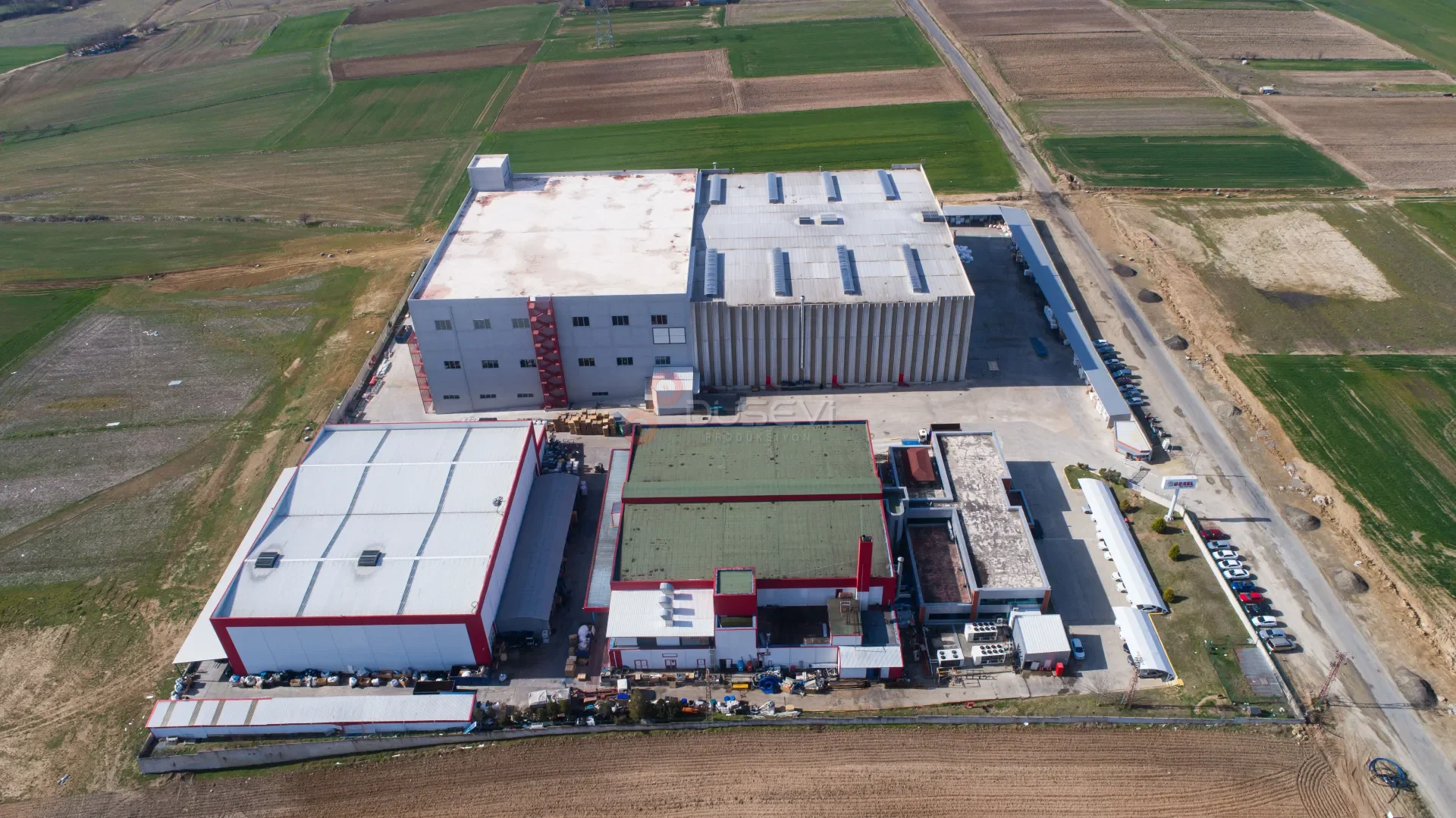 Çorlu Endüstriyel Tesis ve Fabrika Drone Çekimi - 10