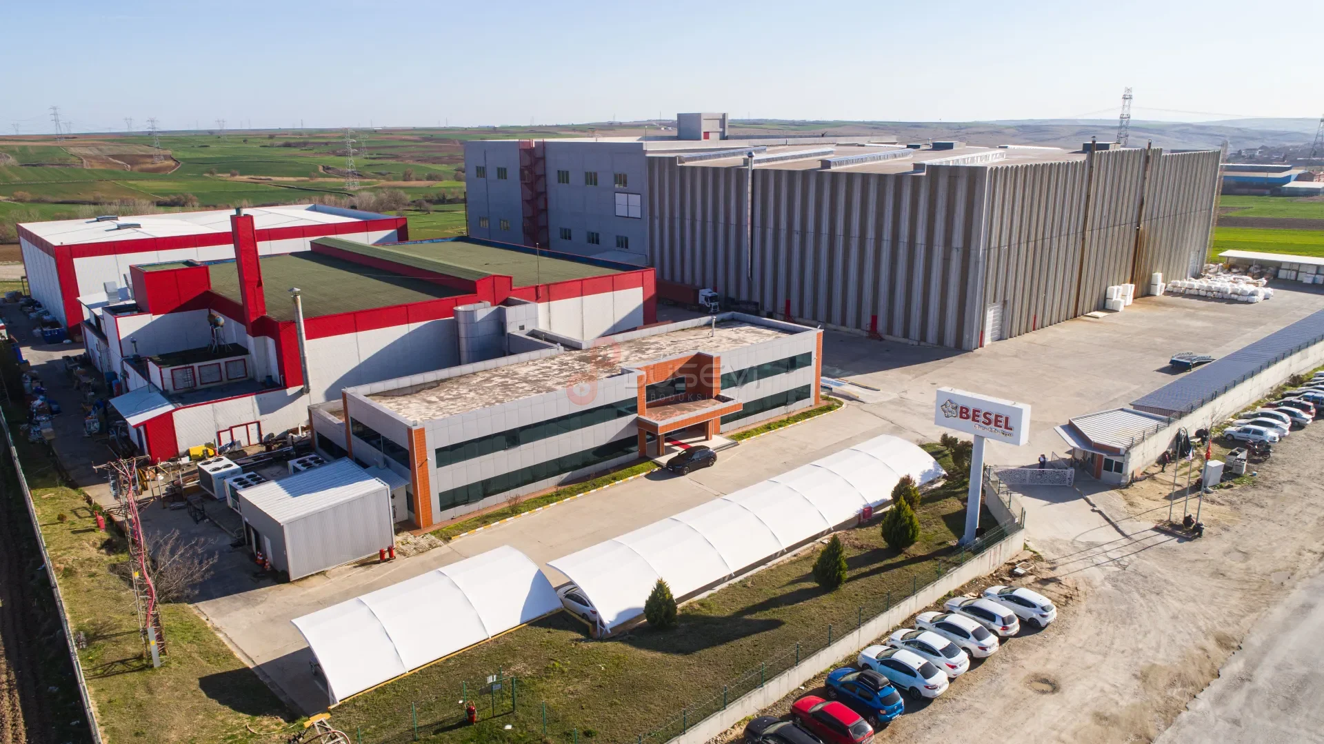 Çorlu Endüstriyel Tesis ve Fabrika Drone Çekimi - 11