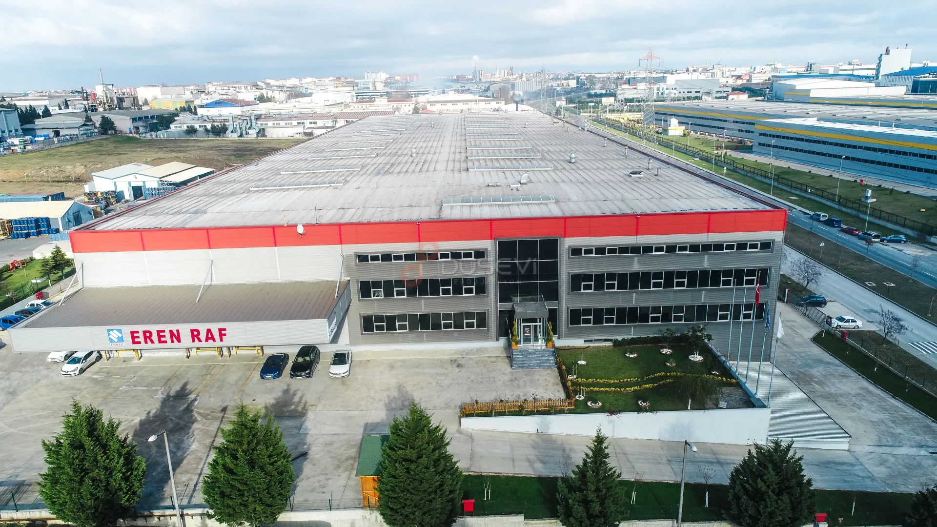 Eren Raf Çerkezköy Fabrika ve Üretim Tesisi Drone Çekimi - 2