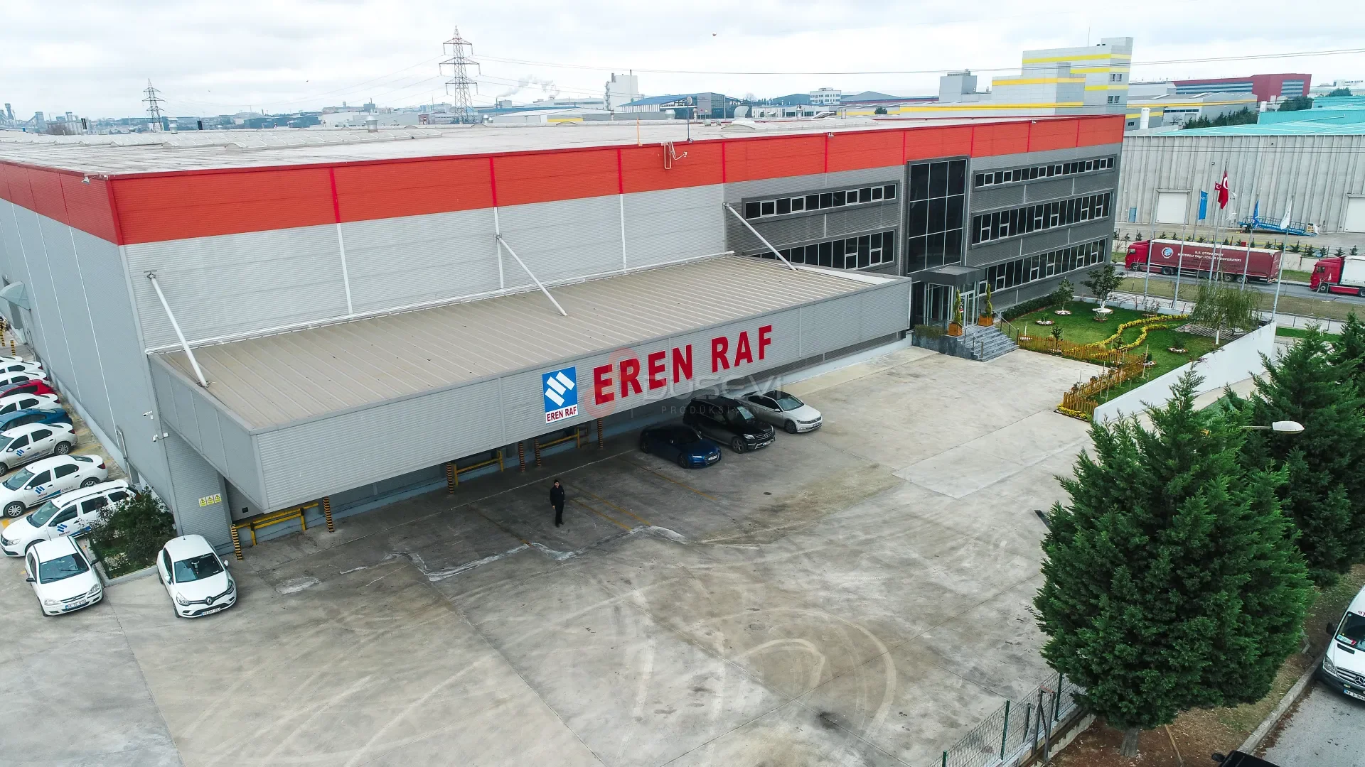 Eren Raf Çerkezköy Fabrika ve Üretim Tesisi Drone Çekimi - 3