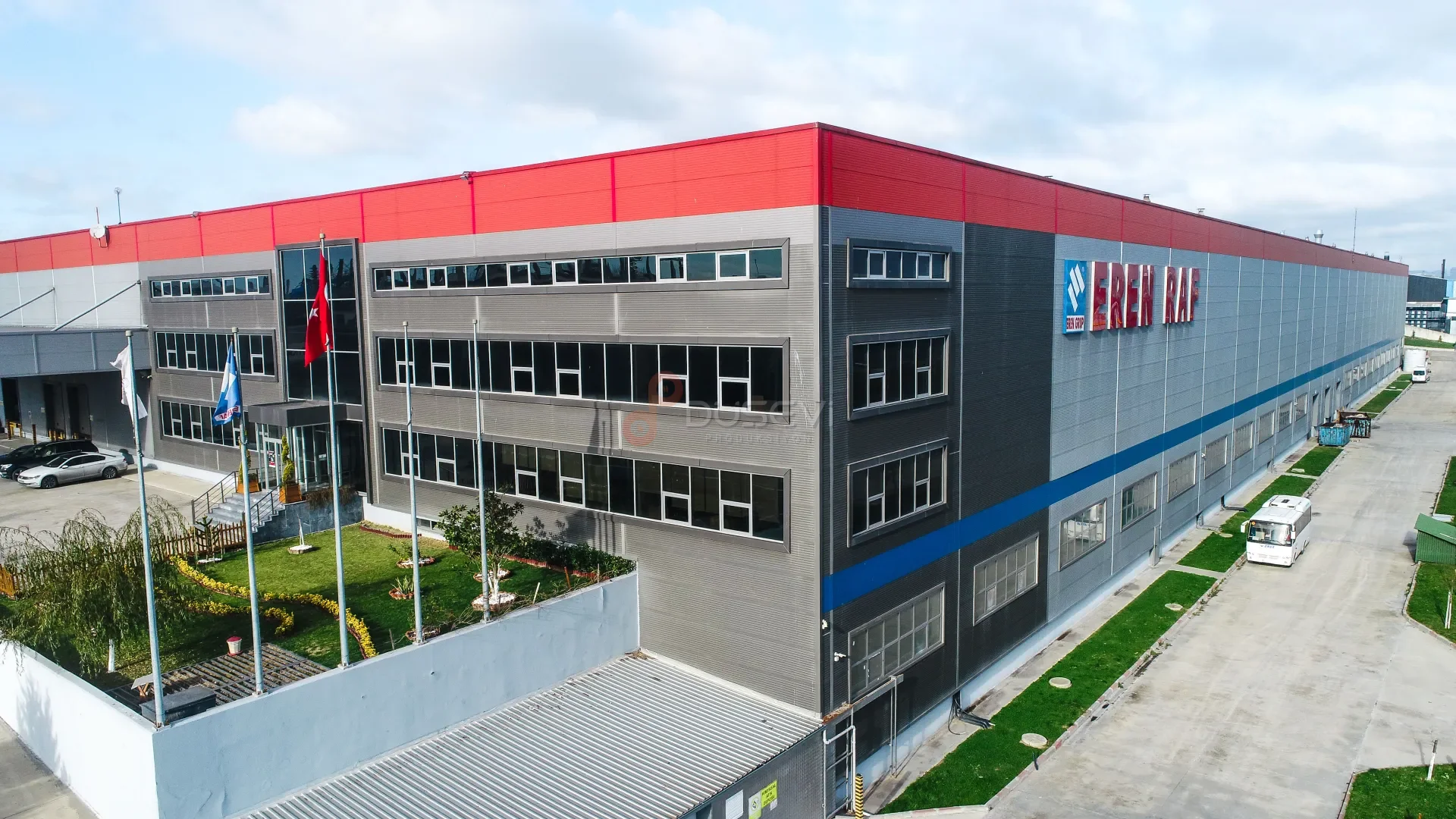 Eren Raf Çerkezköy Fabrika ve Üretim Tesisi Drone Çekimi - 5