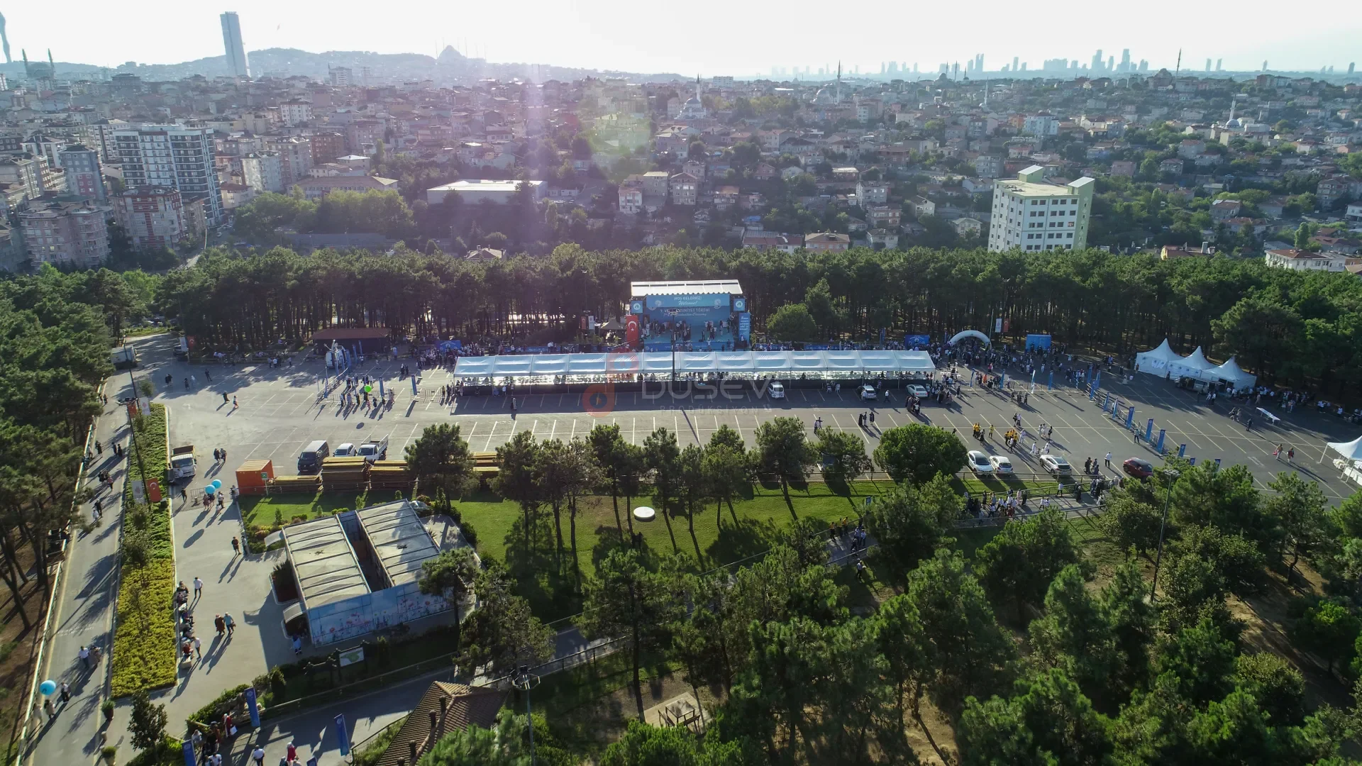Üsküdar Üniversitesi Mezuniyet Töreni - Havadan Etkinlik Görüntüleme ve Drone Çekimi - 2