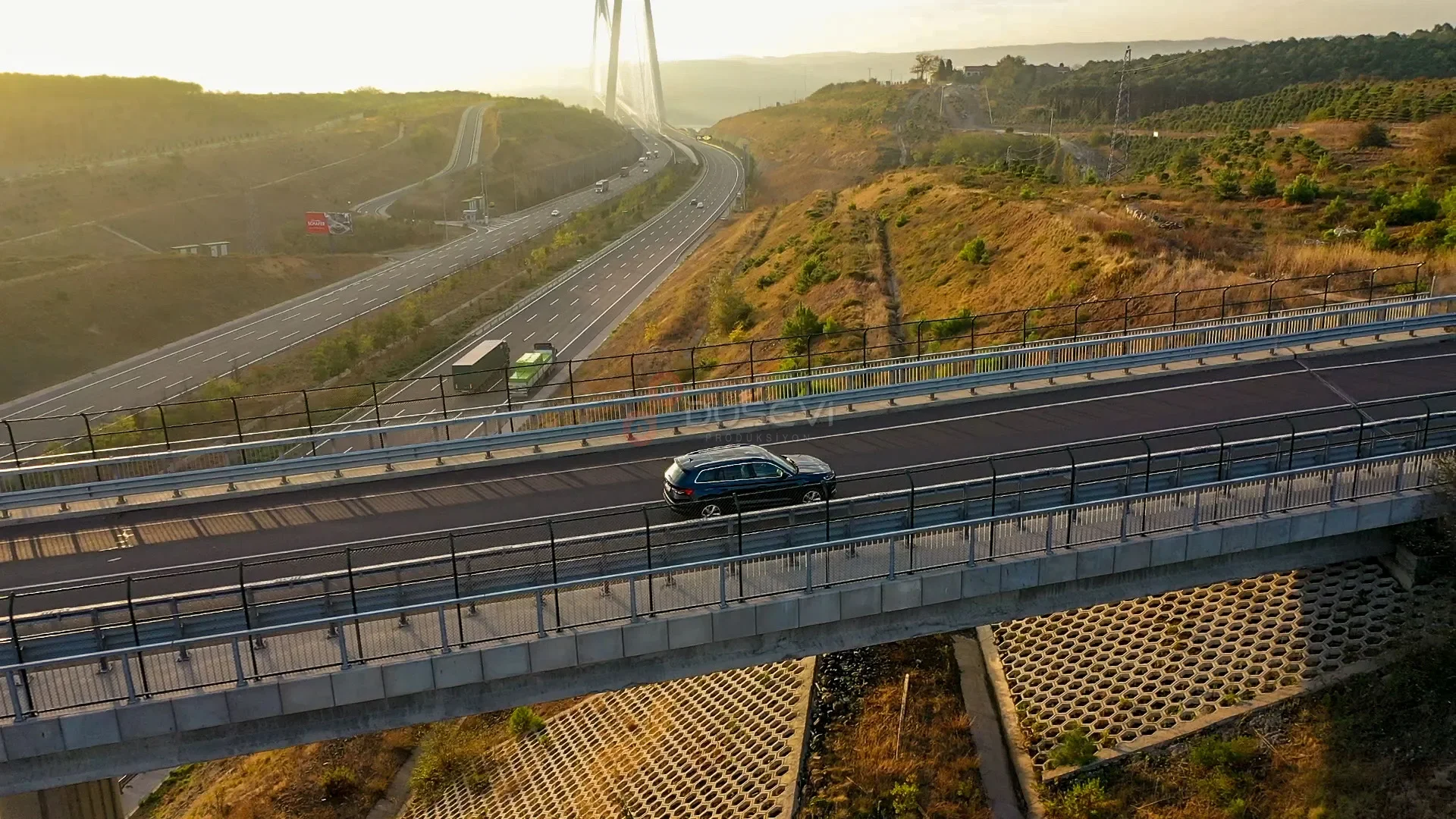 Skoda Kodiaq İstanbul Tanıtım Çekimi - Profesyonel Otomotiv Drone Prodüksiyonu - 2