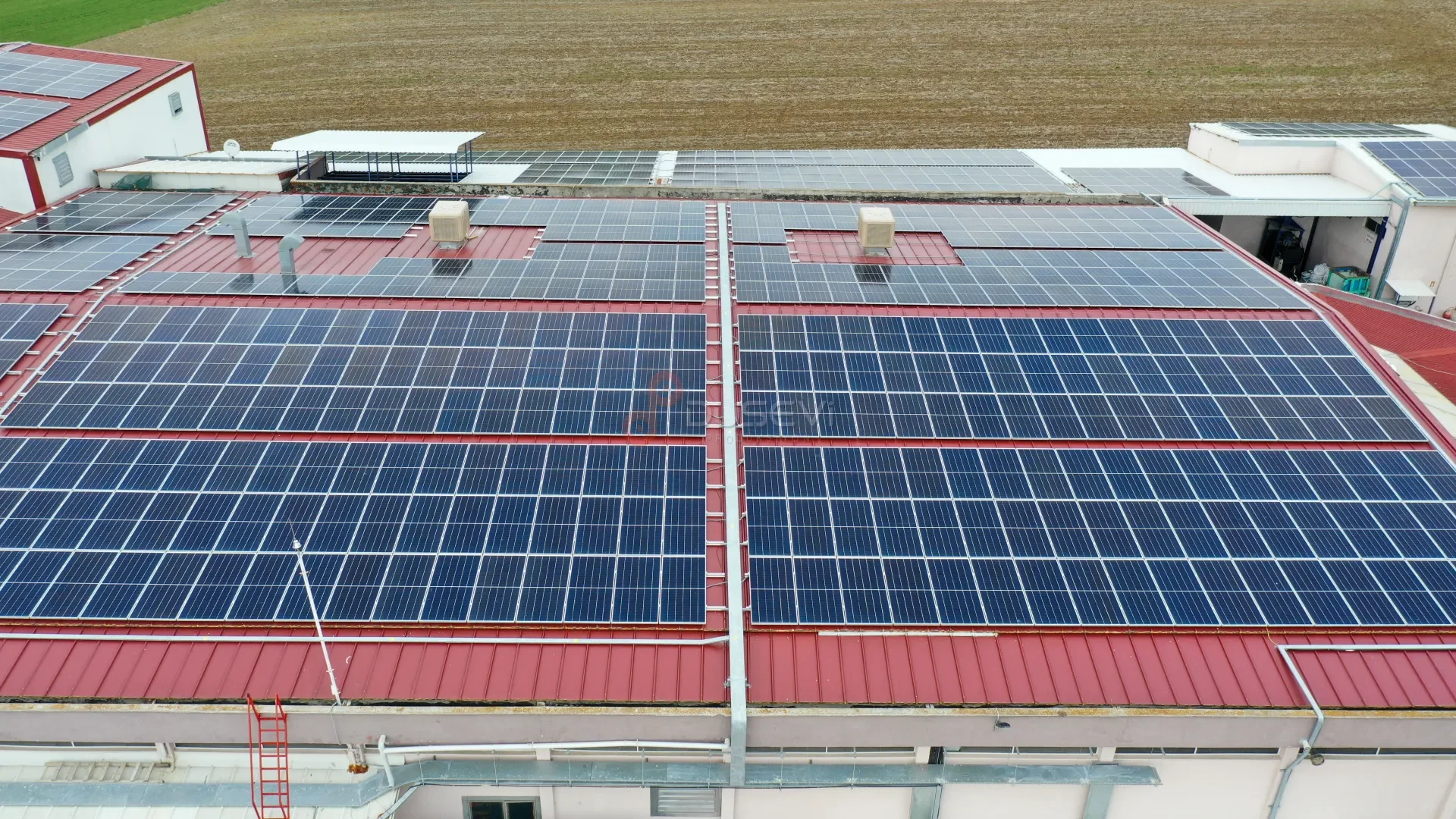 SOLARRA & Slingsan Çatı GES Projesi - Süleymanpaşa Profesyonel Drone Çekimi - 3