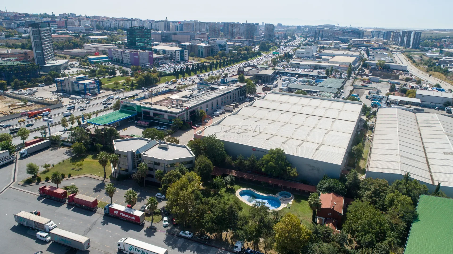 CEYNAK İstanbul Lojistik Terminali - Profesyonel Drone Çekimi ve Antrepo Dökümantasyonu - 4