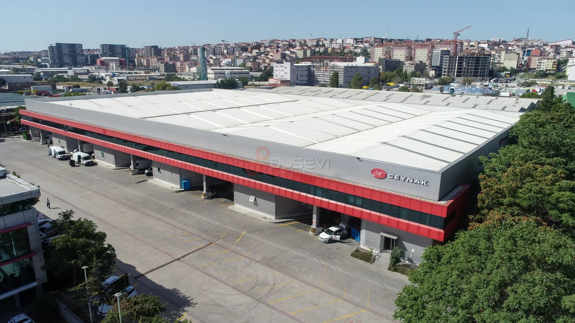 CEYNAK İstanbul Lojistik Terminali - Profesyonel Drone Çekimi ve Antrepo Dökümantasyonu - 5
