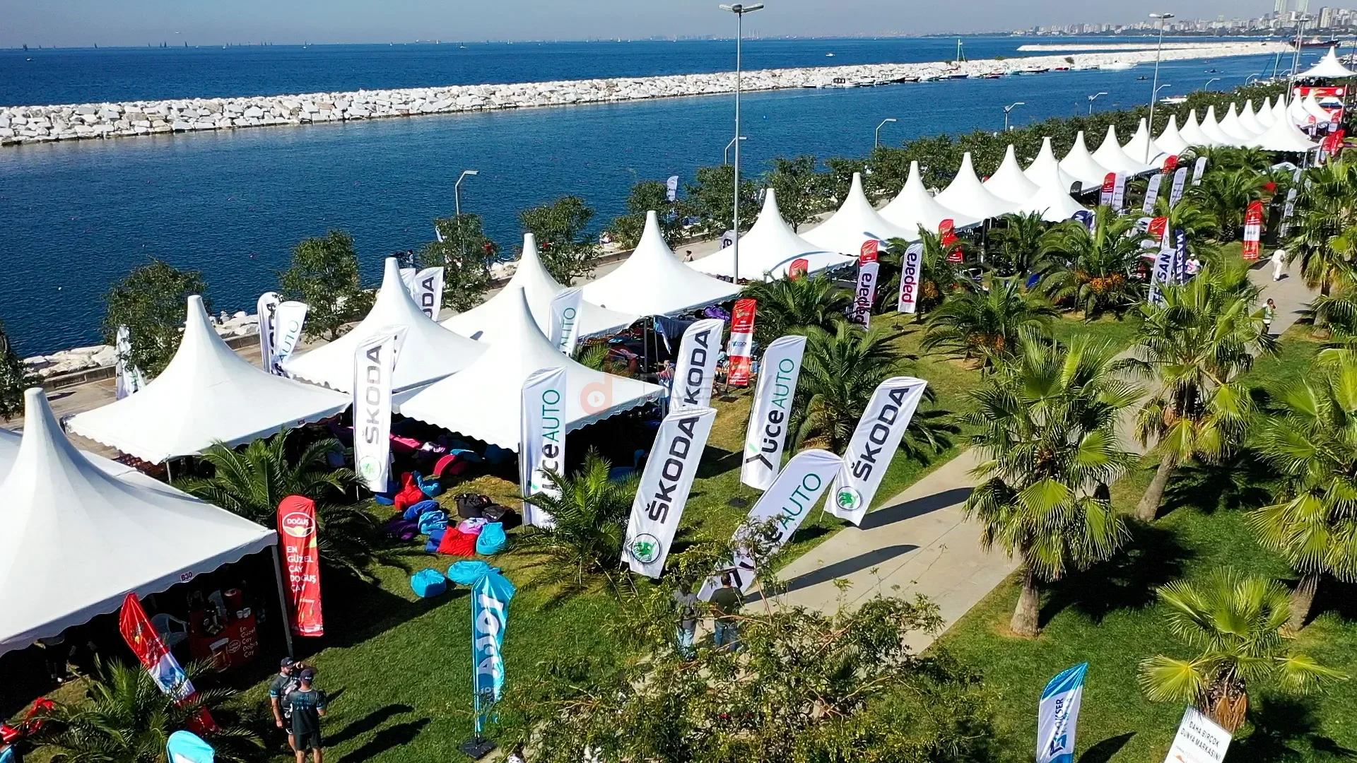 İstanbul Kurumlar Arası Dragon Bot Yarışı - Dinamik Spor Etkinliği Profesyonel Drone Çekimi - 2