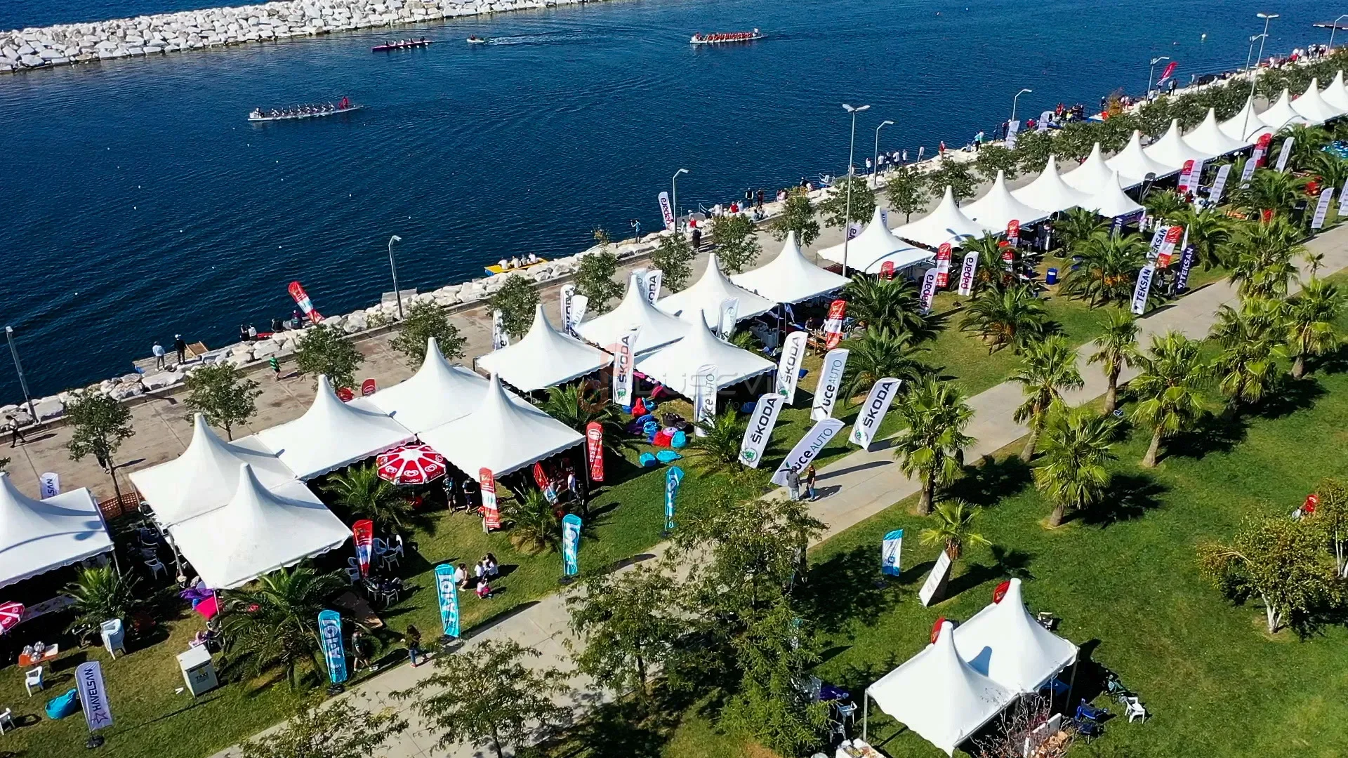 İstanbul Kurumlar Arası Dragon Bot Yarışı - Dinamik Spor Etkinliği Profesyonel Drone Çekimi - 5
