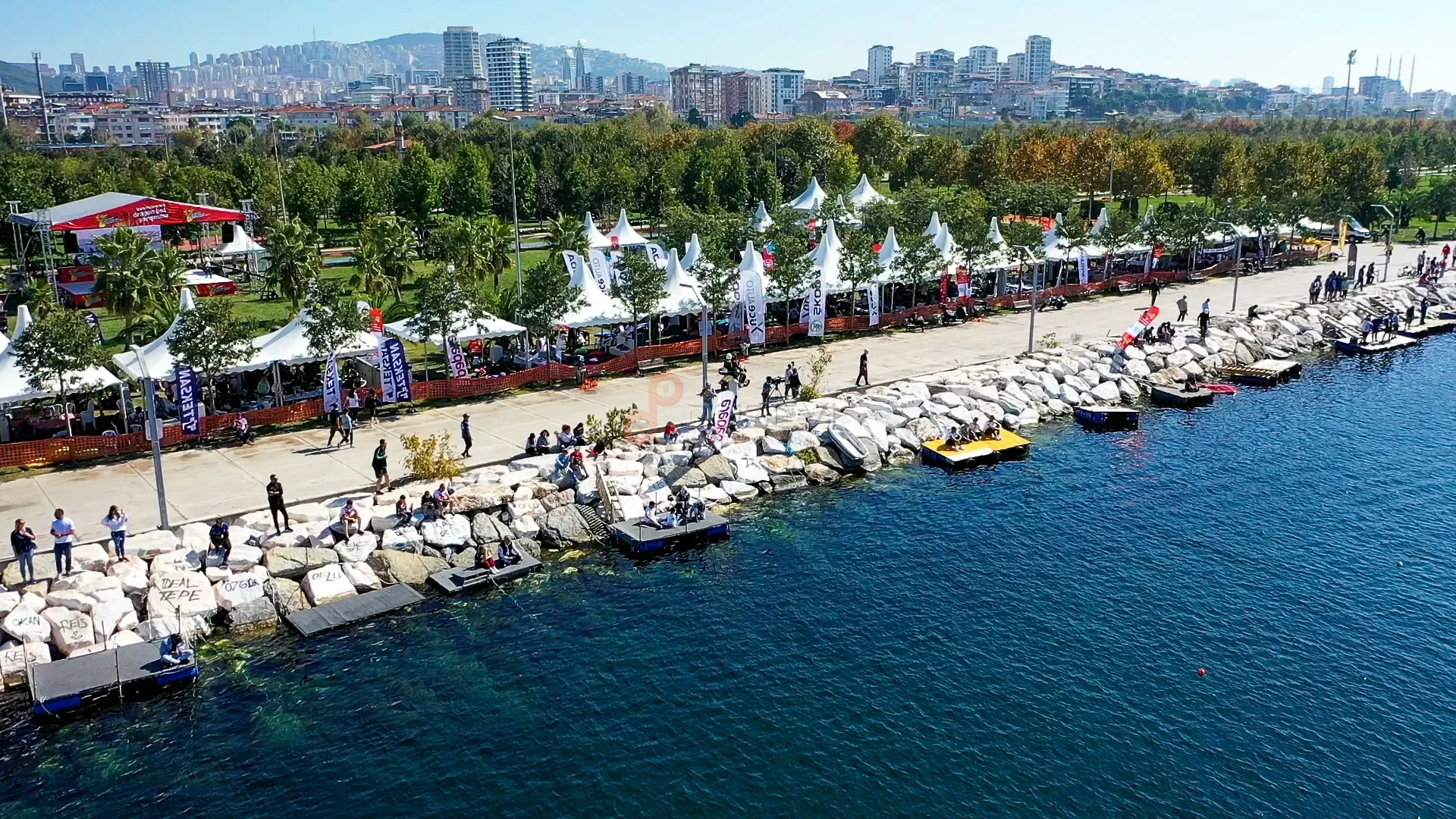 İstanbul Kurumlar Arası Dragon Bot Yarışı - Dinamik Spor Etkinliği Profesyonel Drone Çekimi - 8