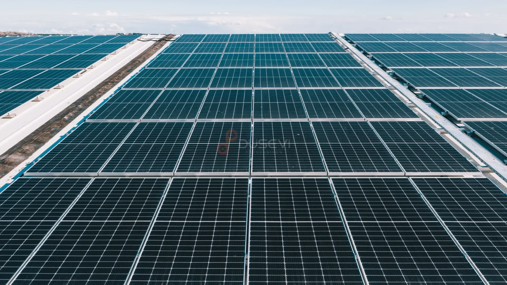 Solarra & Fly Soft Silivri Fabrikası Çatı GES Projesi Profesyonel Drone Çekimi - 8