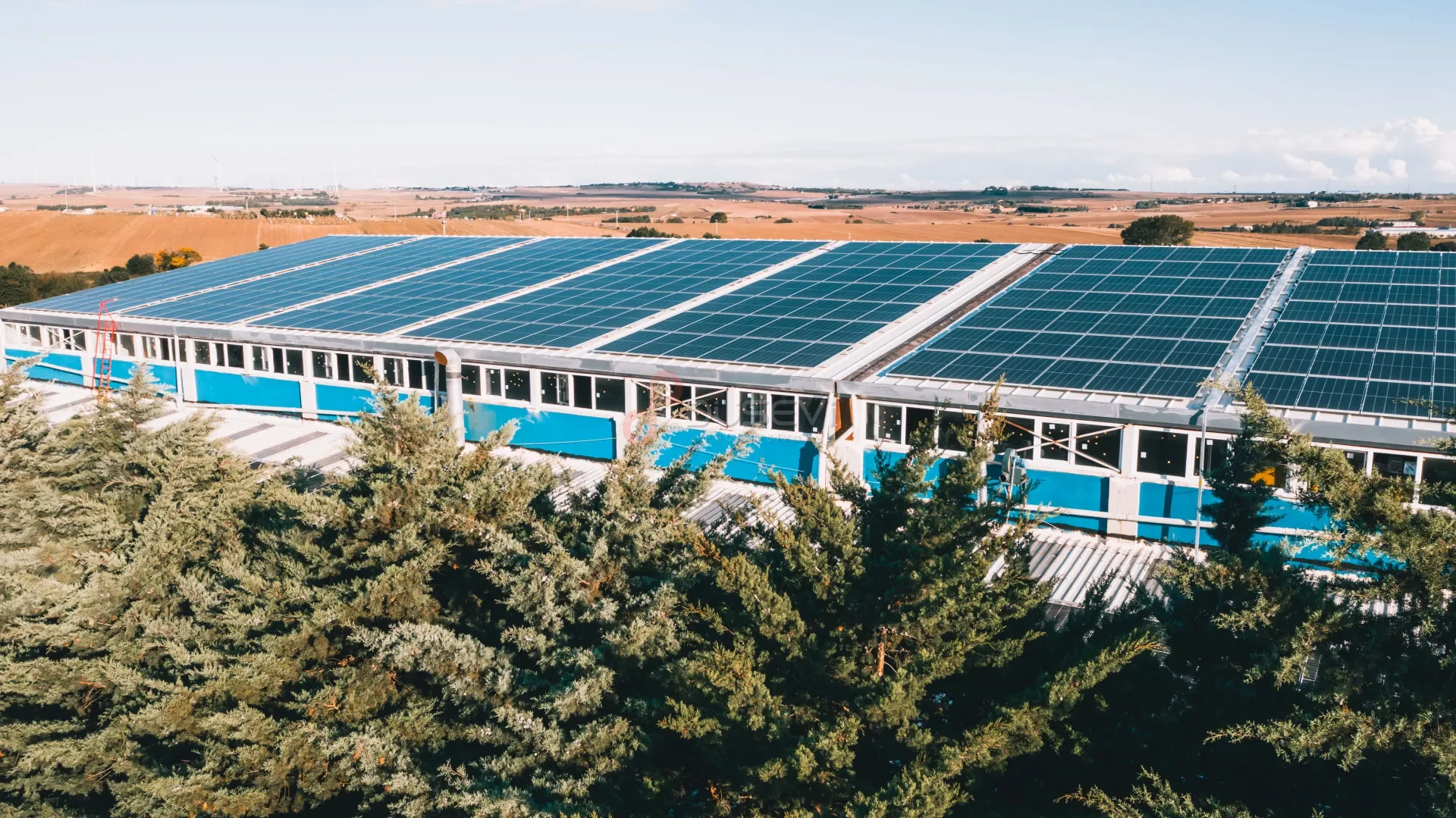 Solarra & Fly Soft Silivri Fabrikası Çatı GES Projesi Profesyonel Drone Çekimi - 9