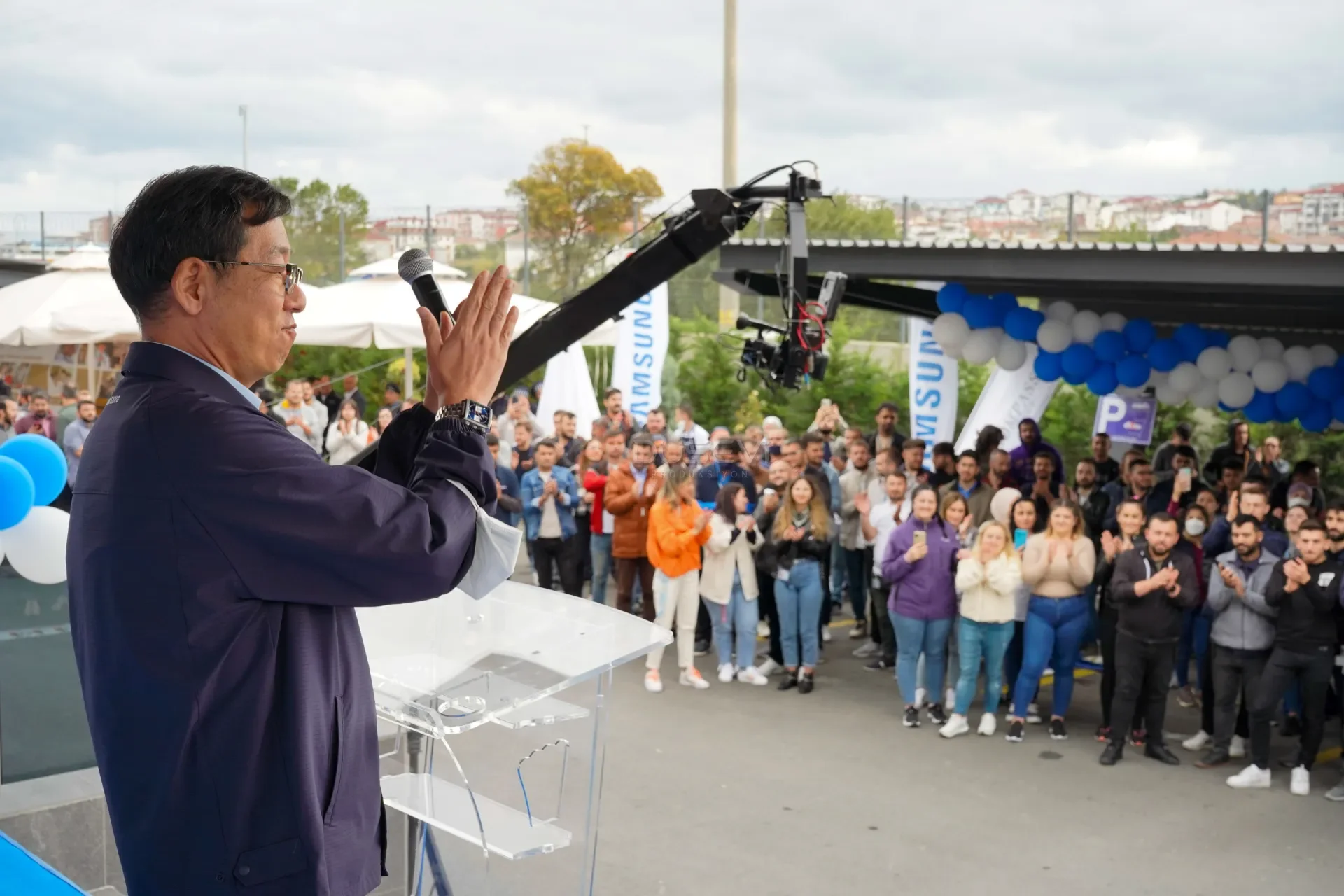 Samsung Çerkezköy Fabrikası Kurumsal Etkinlik Prodüksiyonu - Drone & Jimmy Jib Çekimi - 7