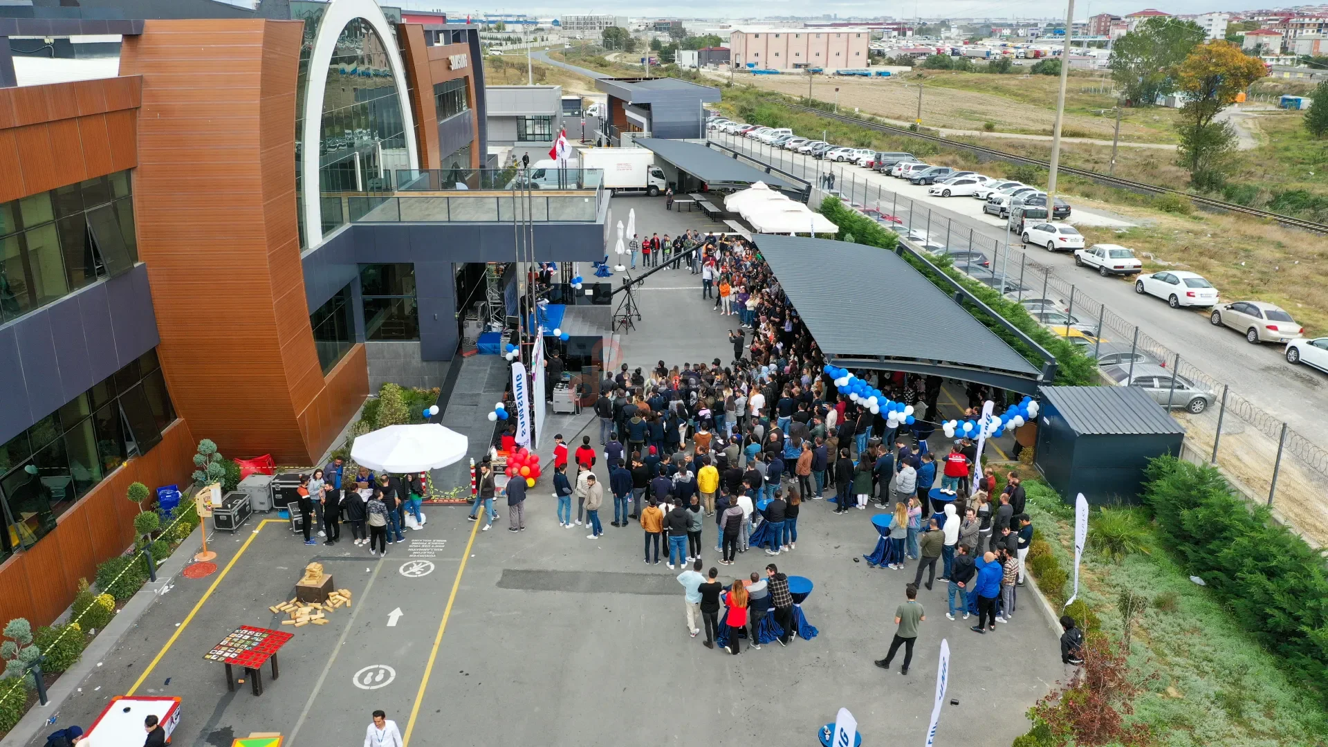 Samsung Çerkezköy Fabrikası Kurumsal Etkinlik Prodüksiyonu - Drone & Jimmy Jib Çekimi - 8