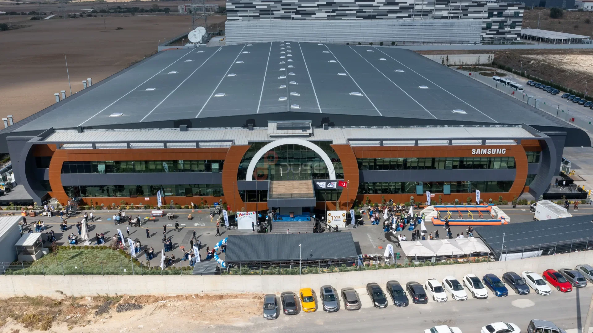 Samsung Çerkezköy Fabrikası Kurumsal Etkinlik Prodüksiyonu - Drone & Jimmy Jib Çekimi - 9