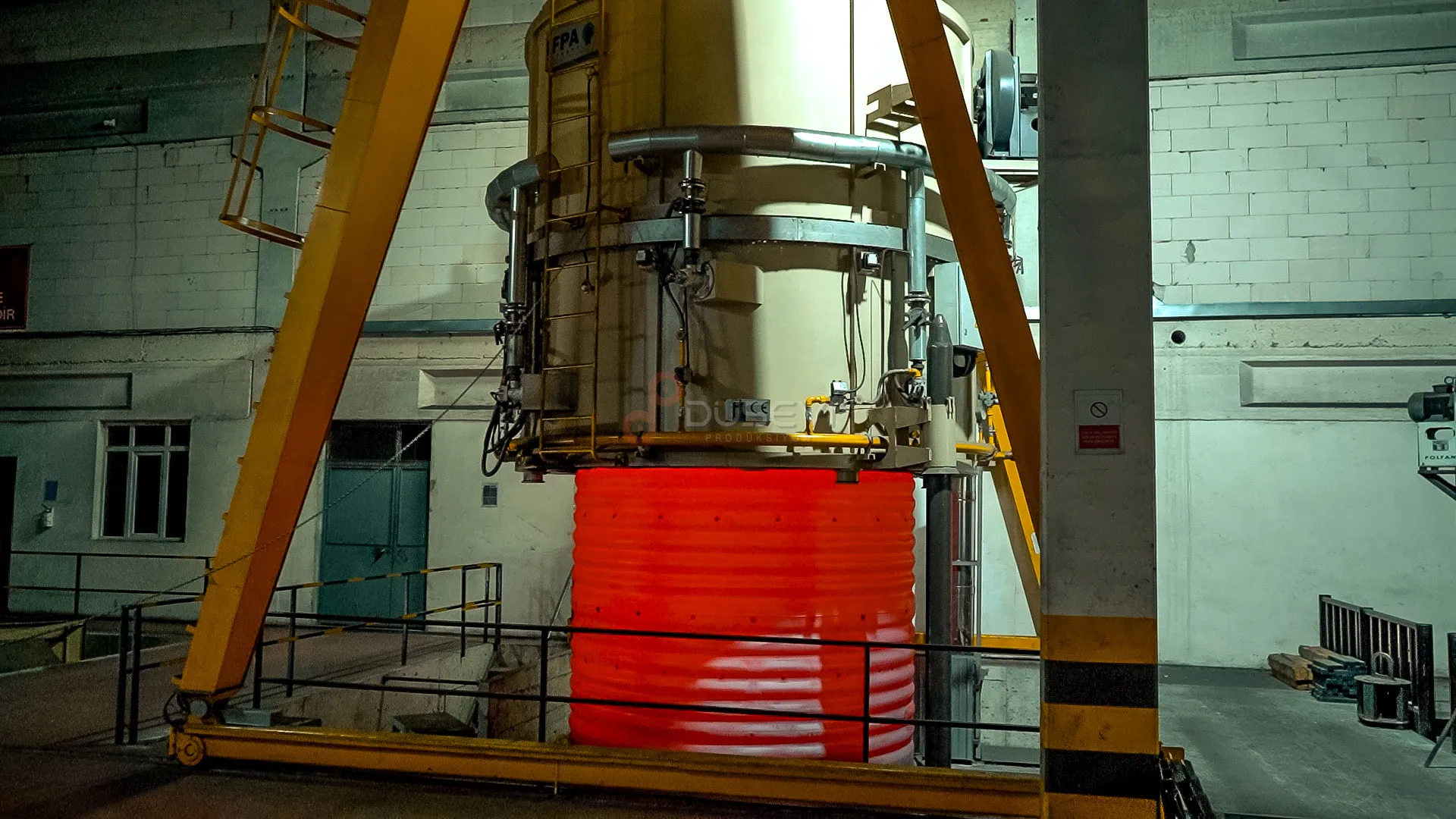 IFPA & ADD Metal Çerkezköy Çan Tipi Tavlama Fırını Isıl İşlem Sistemleri Endüstriyel Prodüksiyon - 4