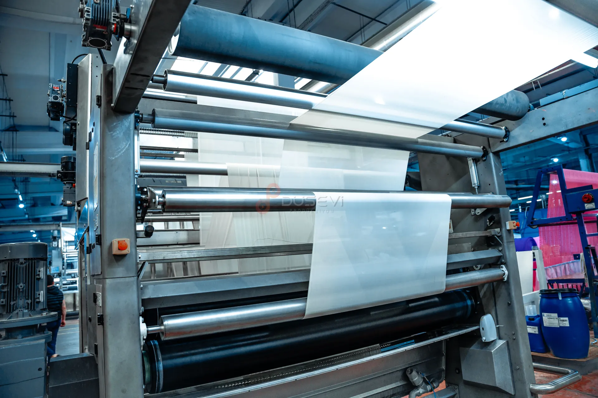 Ser Mekatronik & ÇAK Tekstil Sakarya Fabrikası Tekstil Makineleri Kurulumu ve Endüstriyel Çekim - 4