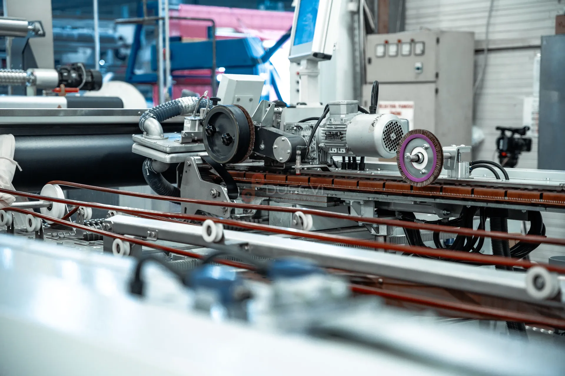 Ser Mekatronik & ÇAK Tekstil Sakarya Fabrikası Tekstil Makineleri Kurulumu ve Endüstriyel Çekim - 11